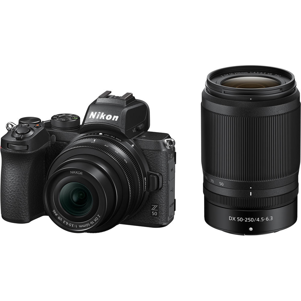 Nikon Z50 DX Format Mirrorless Digital Camera with 16-50mm Lens - Perfect for Travel, Vlogging & Photography Enthusiasts
