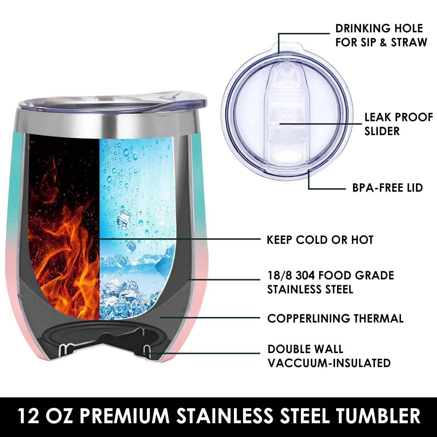 New Mom Gifts for Women - Funny & Unique Push Presents for First Time Moms, Pregnancy & Mother’s Day - 12oz Insulated Stainless Steel Travel Mug - Perfect for Coffee, Tea, or On-the-Go Hydration