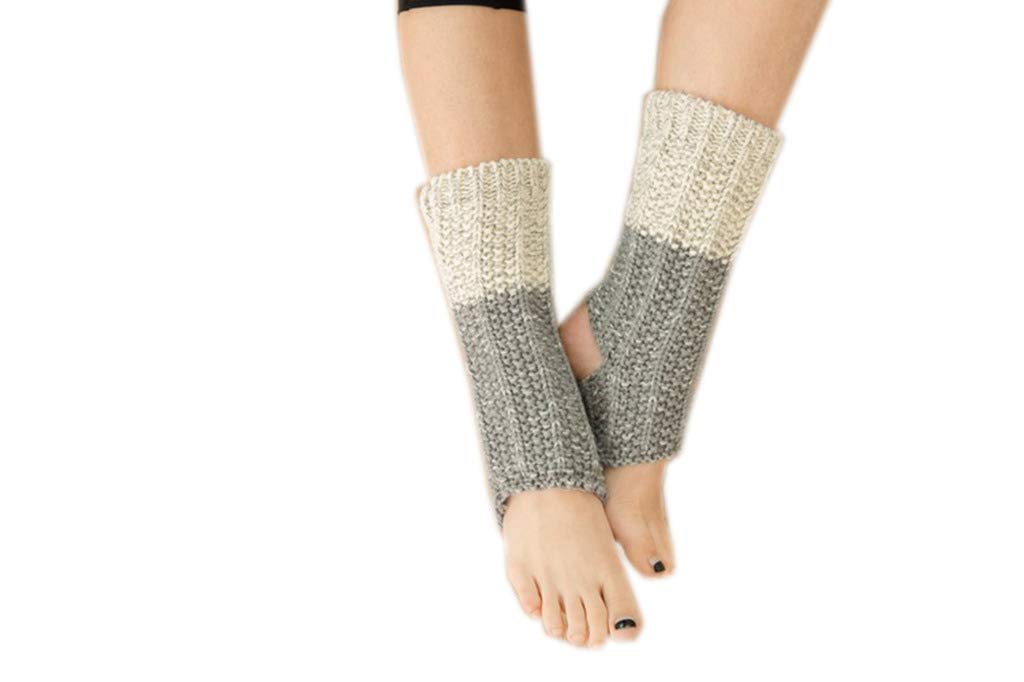 Ci-ONE Women's Short Dance Leg Warmers - Breathable Workout Socks with Toeless Design for Yoga, Ballet, Barre & Fitness - Perfect for Dance Classes, Gym Sessions & Home Workouts