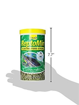 Tetra ReptoMin Floating Food Sticks for Aquatic Turtles, Newts & Frogs - High Protein Turtle Food, 10.59 oz - Ideal for Daily Feeding of Pet Reptiles & Amphibians in Aquariums or Outdoor Ponds