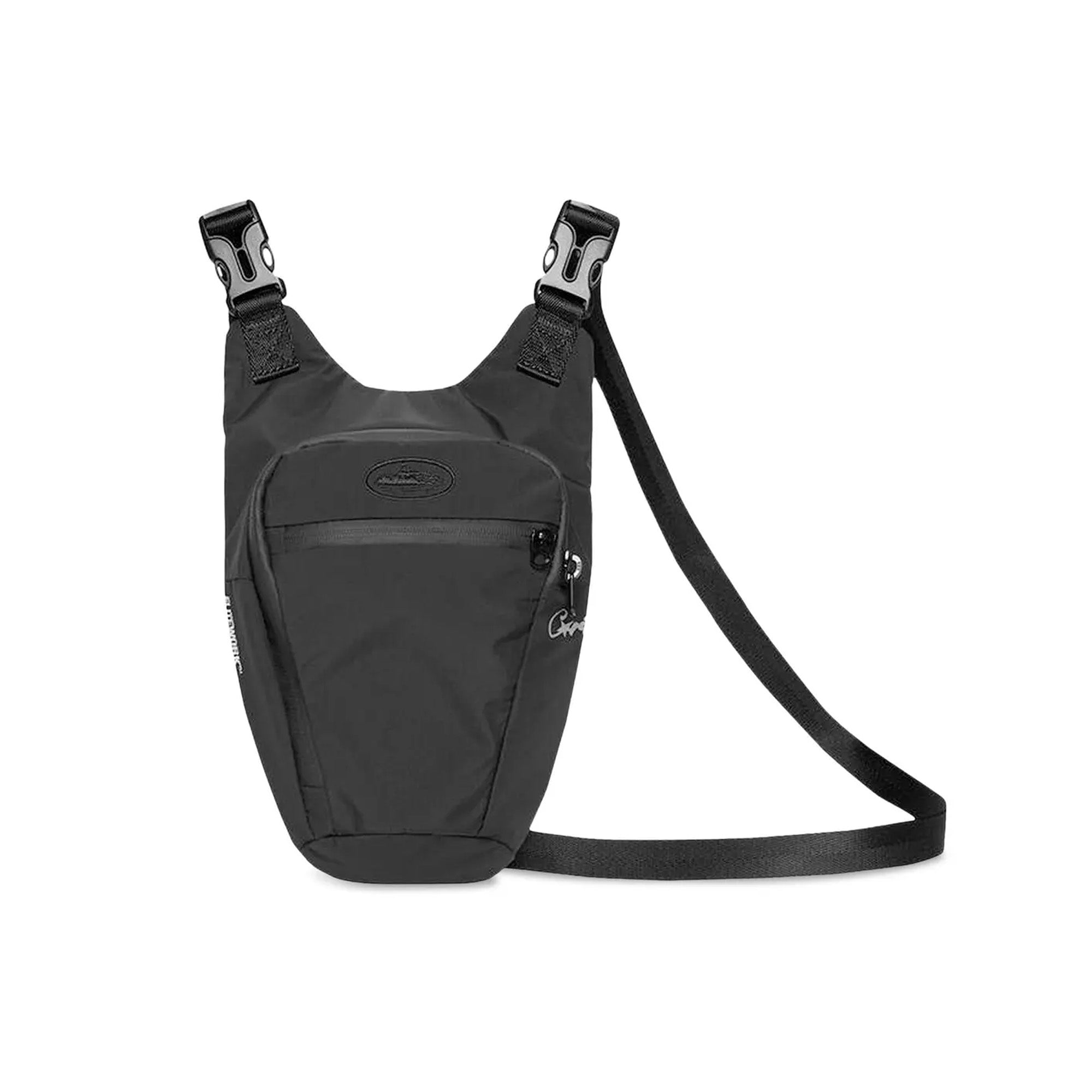 Corteiz Elitework Sling Bag for Men & Women - Lightweight Durable Crossbody Shoulder Bag (Black, 2025 Model) - Perfect for Travel, Gym, Hiking & Everyday Use