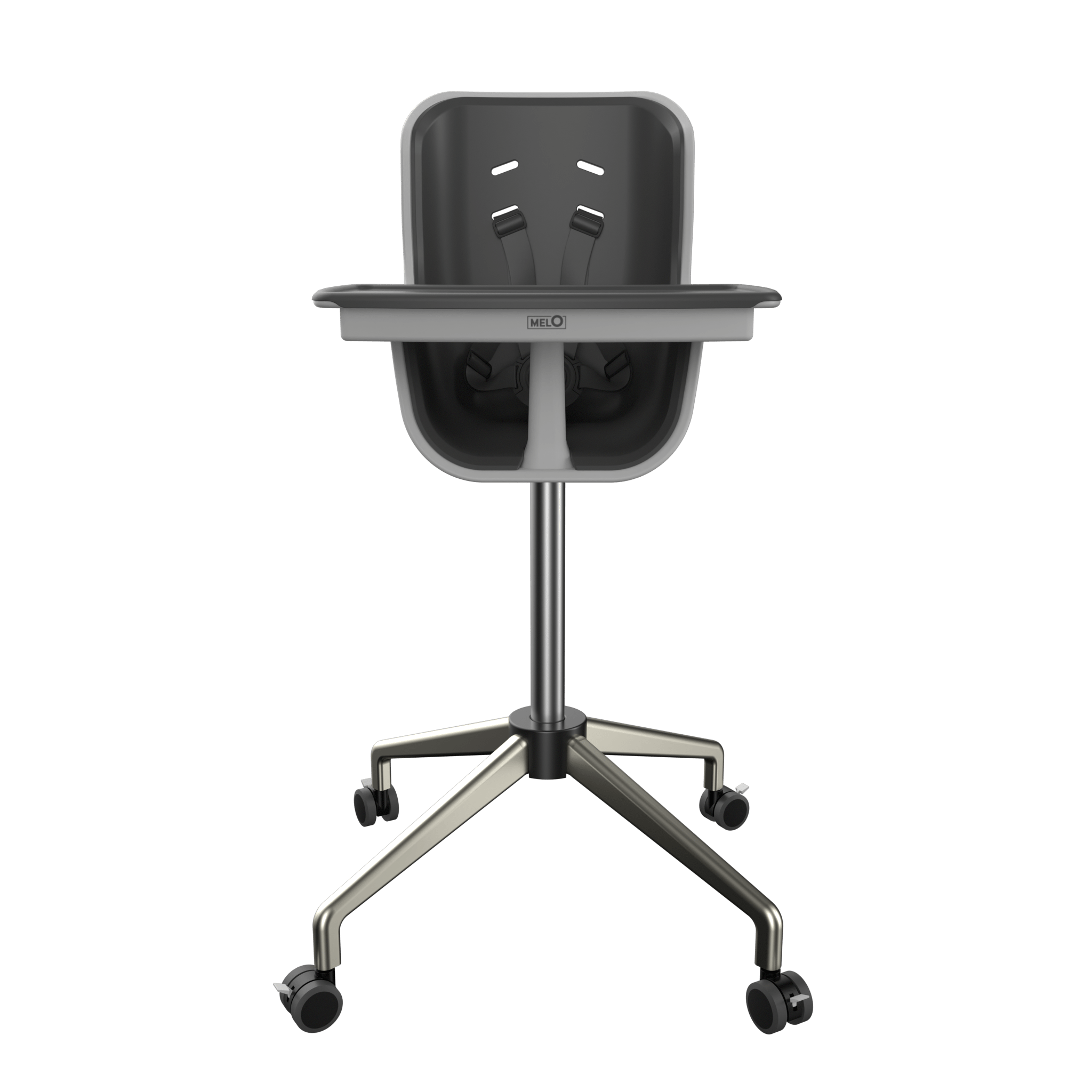 Melo Revel+ High Chair for Babies & Toddlers - Adjustable Height, Easy to Clean, Safe & Comfortable Baby Feeding Chair - Perfect for Dining, Snacking & Playtime at Home
