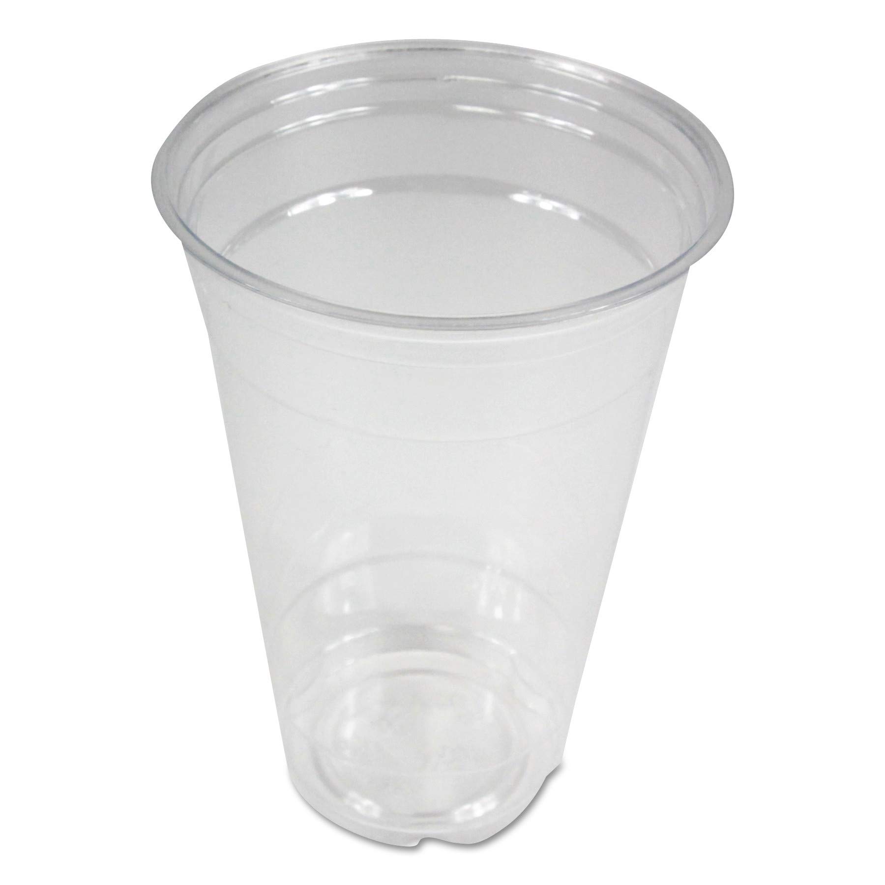 Boardwalk PET20 Clear Plastic Cold Cups - 20 oz Disposable PET Drinkware, 1000 Count Bulk Pack - Perfect for Parties, Restaurants, and Outdoor Events