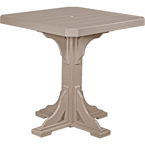 Poly 41 Square Bar Height Table - 30