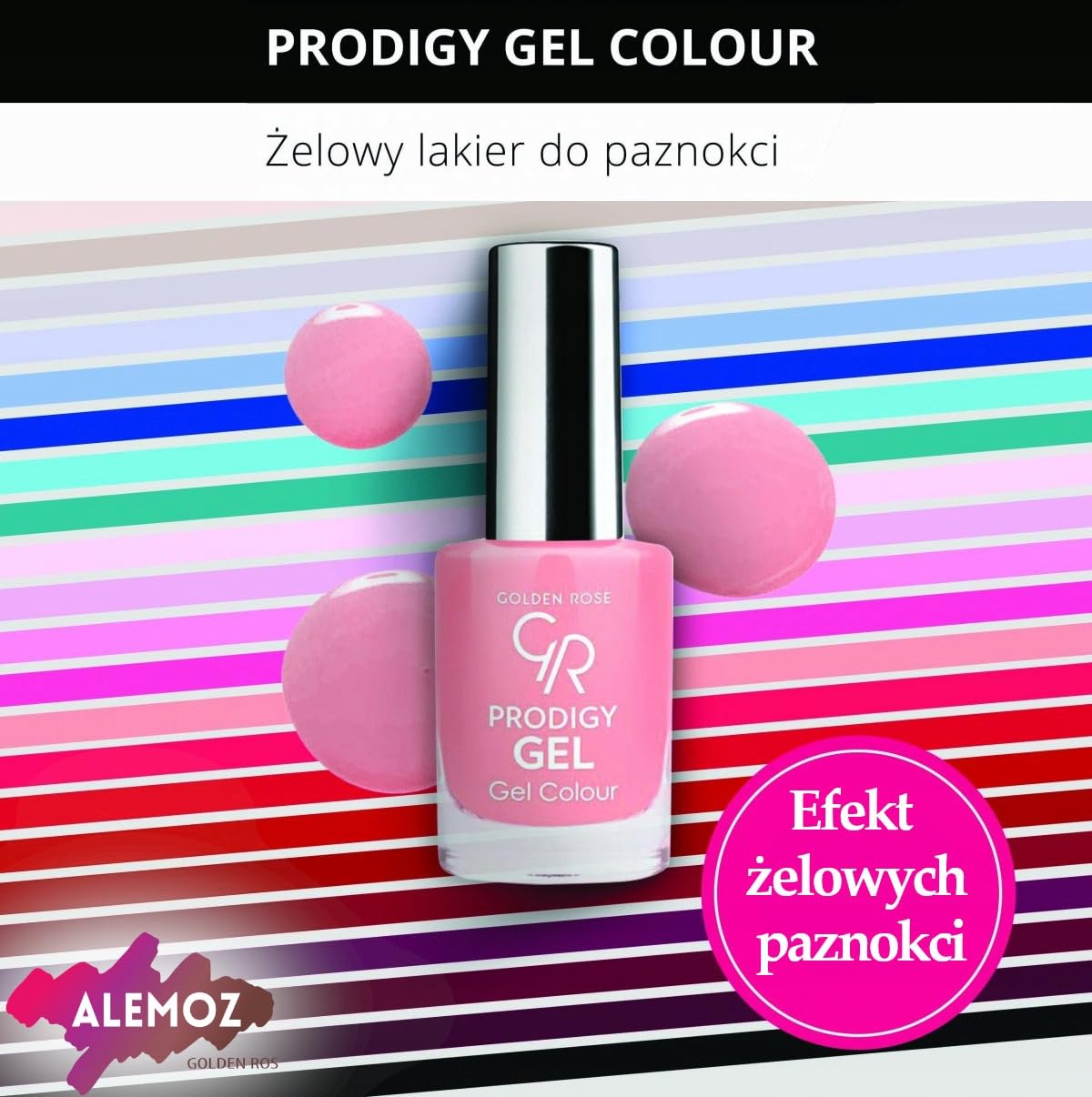 Golden Rose PRODIGY Long Lasting Gel Nail Polish - Shade 20, High Gloss Finish, Chip Resistant - Perfect for Salon Quality Manicures at Home, Parties & Special Occasions