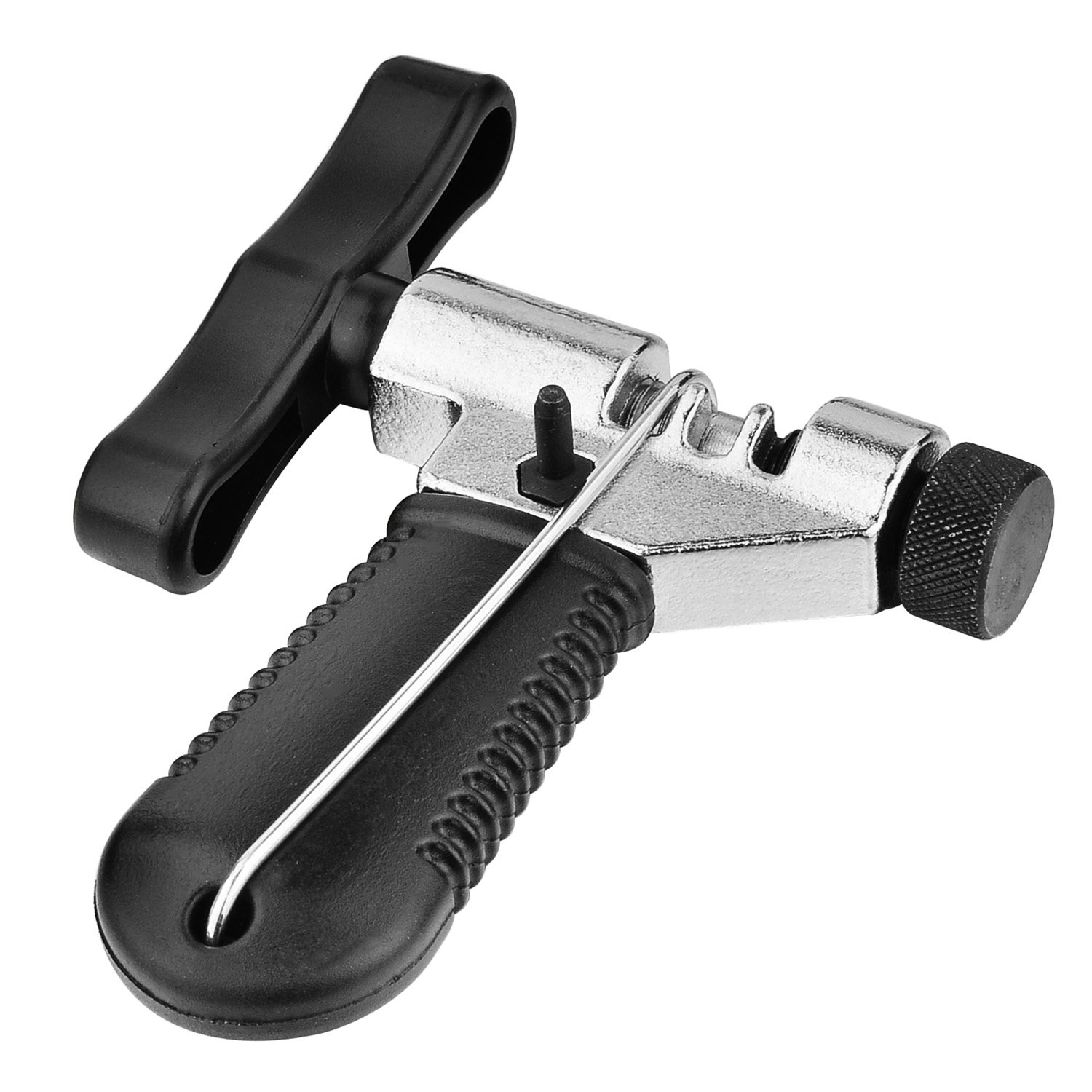 **Universal Bike Chain Tool with Chain Hook - Road & Mountain Bicycle Chain Repair Kit, Splitter Cutter Breaker for Easy Chain Removal & Installation - Perfect for DIY Bike Maintenance & On-the-Go Repairs**