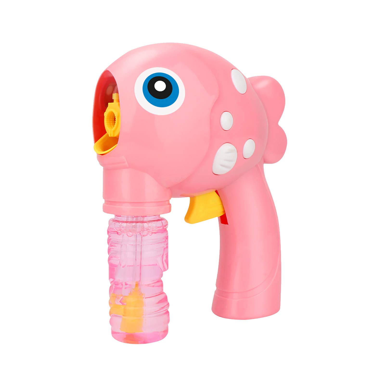 Automatic Cartoon Fish Bubble Maker - 100ML Manual Bubble Blowing Machine for Kids Bath Time Fun | Bathtub, Pool & Outdoor Play Toy