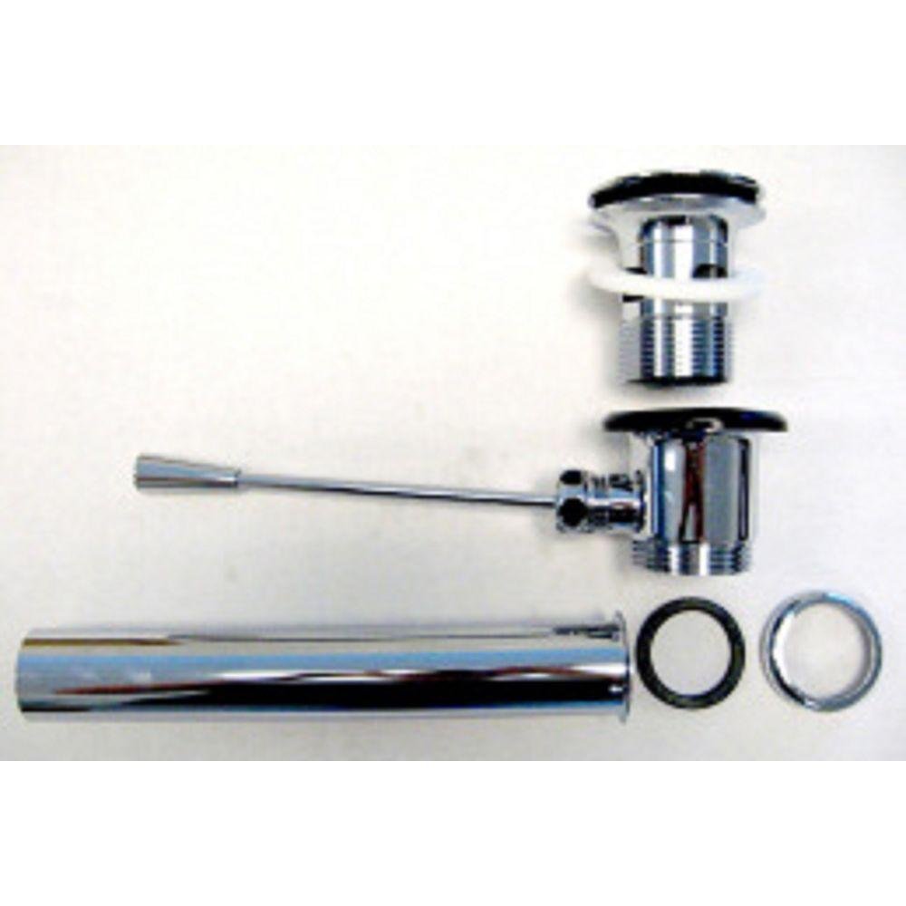 Duravit 005031 Small Chrome Bathroom Sink Drain - Perfect for Bathroom Vanity, Powder Room & Guest Bath Installations