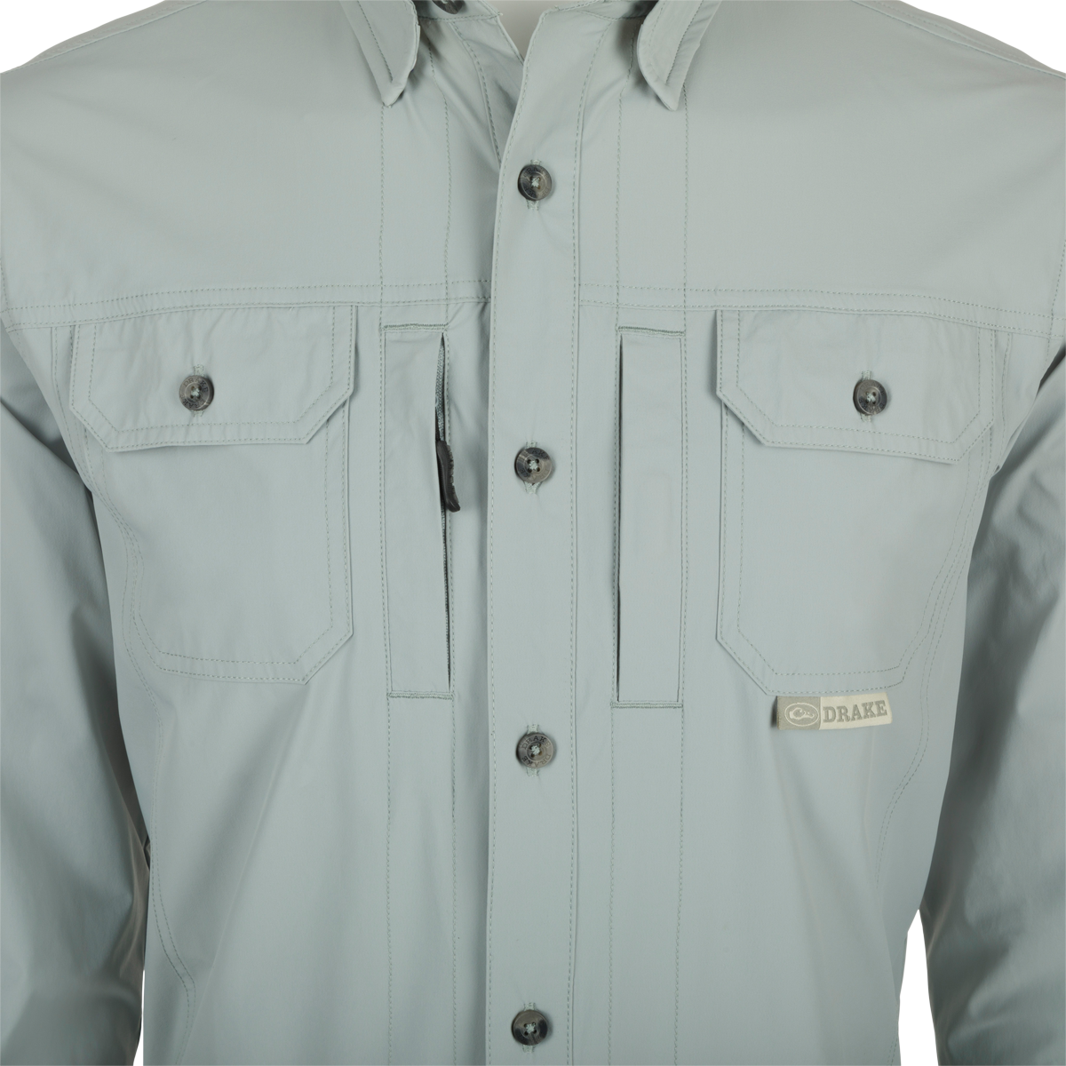 Wingshooter's Trey Long Sleeve Shirt for Men - Durable Hunting & Outdoor Shirt - Moisture Wicking Camo Performance Top for Hunting, Fishing & Camping