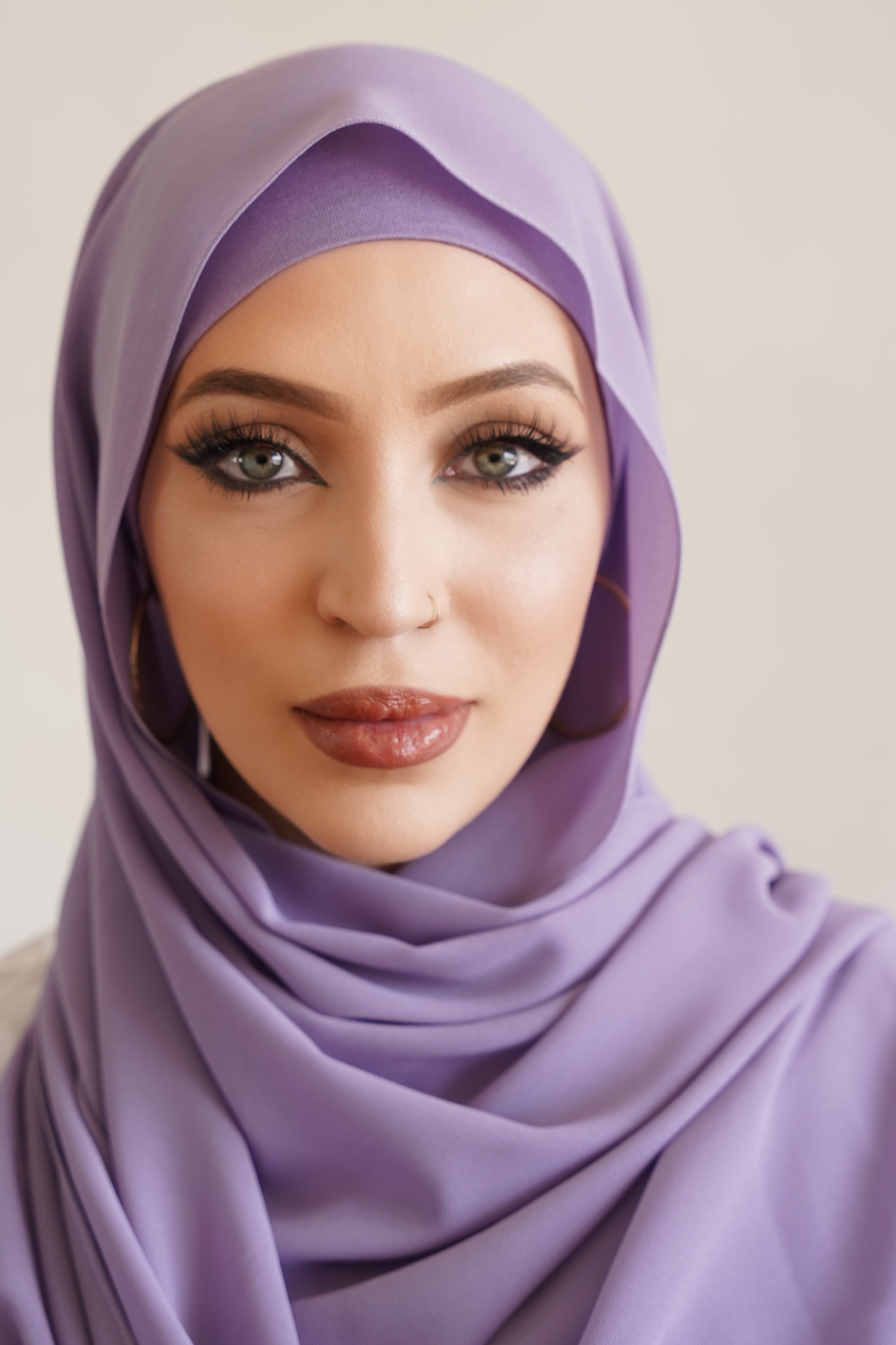 Haifa Chiffon Hijab Set - Soft & Lightweight Muslim Scarf for Women - Perfect for Prayer, Daily Wear & Special Occasions