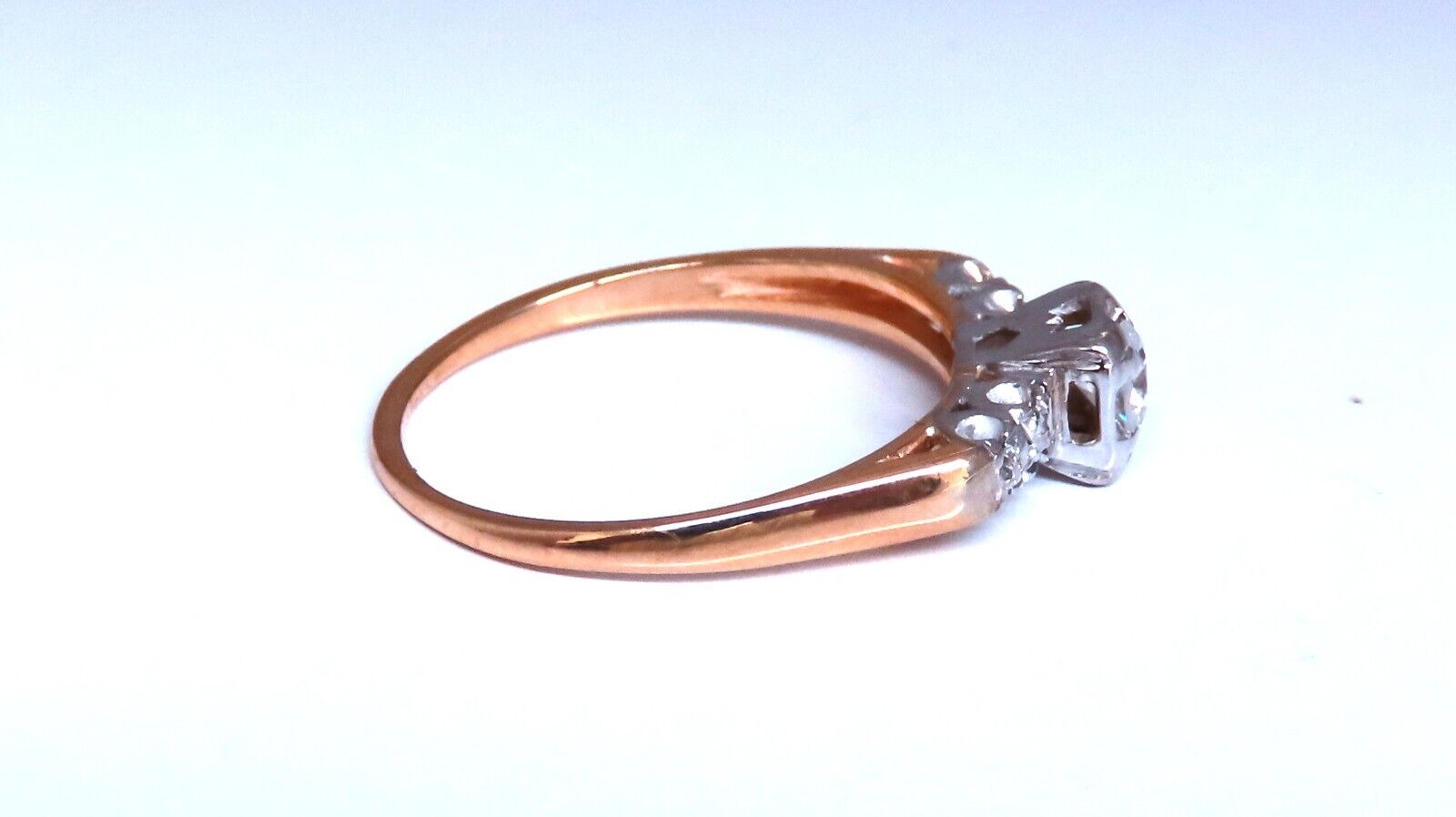 Vintage 0.40ct Natural Diamond Engagement Ring in 14K Gold - Perfect for Proposals, Anniversaries & Special Occasions