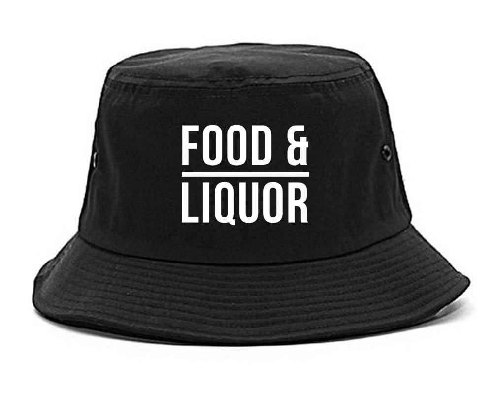 Kings Of NY Food and Liquor Fun Hungry Pizza Party Hiphop Bucket Hat | Trendy Streetwear Accessory for Hip-Hop Fans, Pizza Lovers & Urban Fashion Enthusiasts - Perfect for Concerts, Parties & Casual Outings