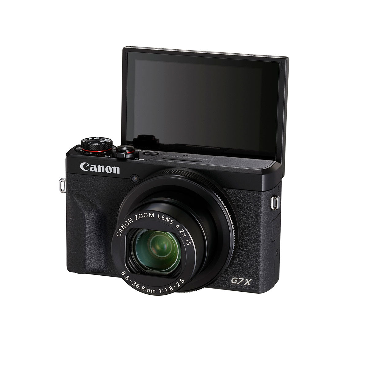Canon PowerShot G7X Mark III Digital Camera 20.1MP 4K Vlogging Camera with Flip-Up Touchscreen - Perfect for YouTube, Travel & Street Photography (Black)