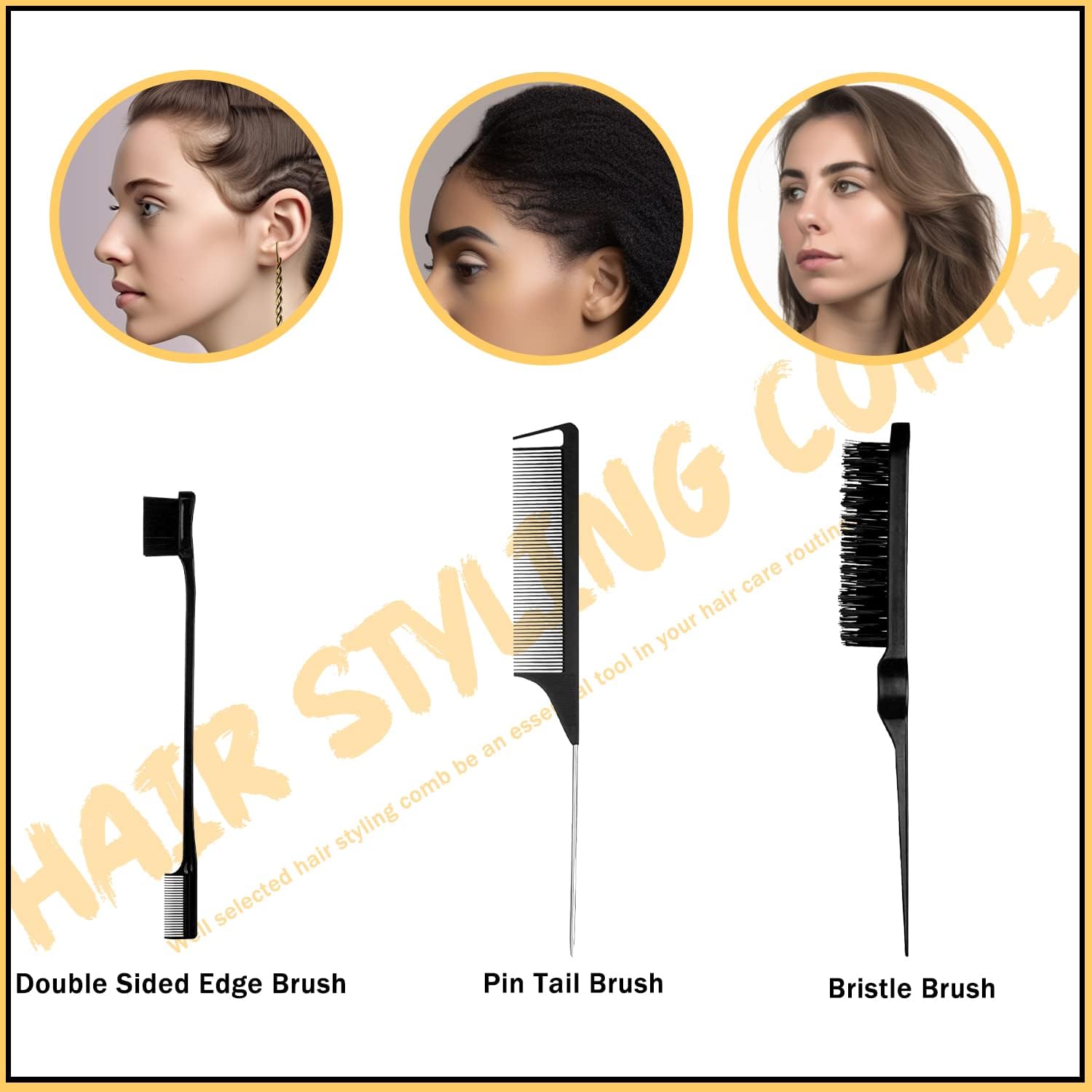 **Hair Wax Stick Set for Flyaways & Frizz – Non-Greasy Slick Stick for Hair Control & Styling – Smooth Hair Styling Products for Women & Men – Perfect for Wigs, Daily Use & Professional Styling**