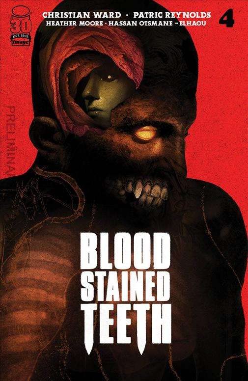 Blood Stained Teeth #4B VF/NM - Christian Ward Image Comic Book | Horror Vampire Story | Perfect for Collectors & Comic Enthusiasts