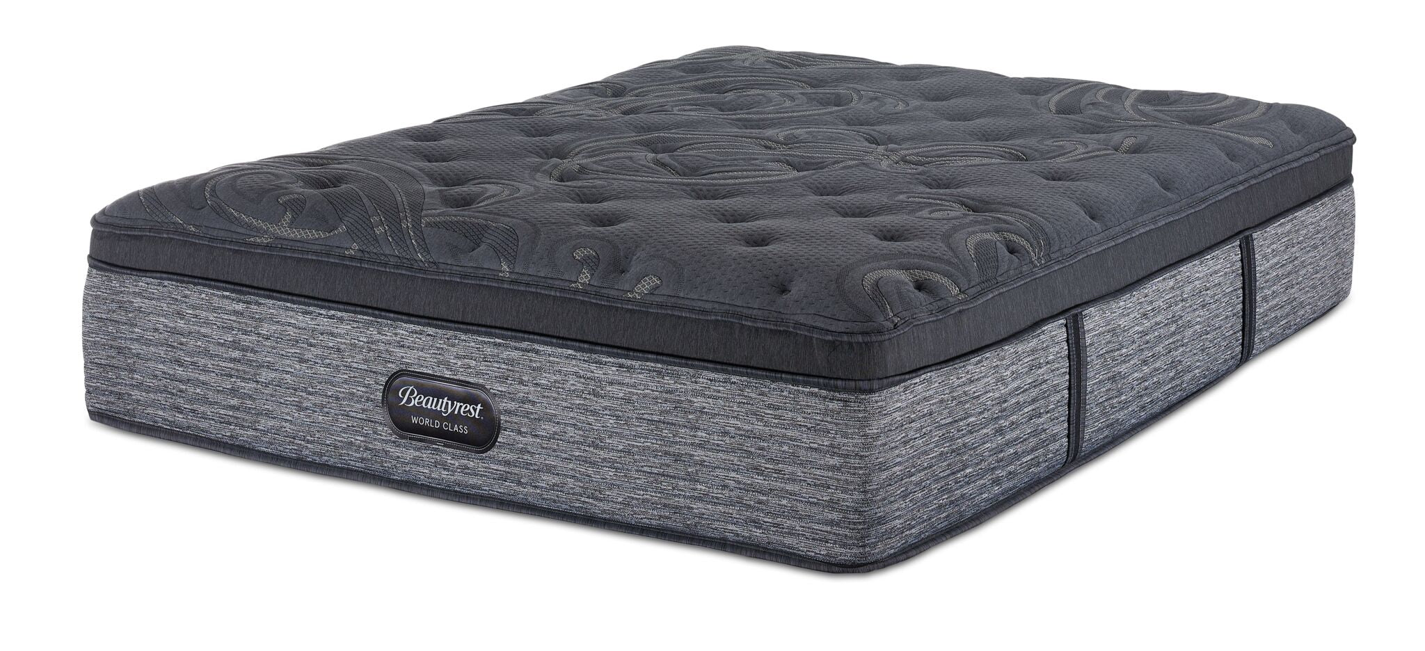 Beautyrest World Class Grandeur 2.0 Plush Queen Mattress - Premium Comfort for Restful Sleep, Ideal for Master Bedrooms & Guest Rooms