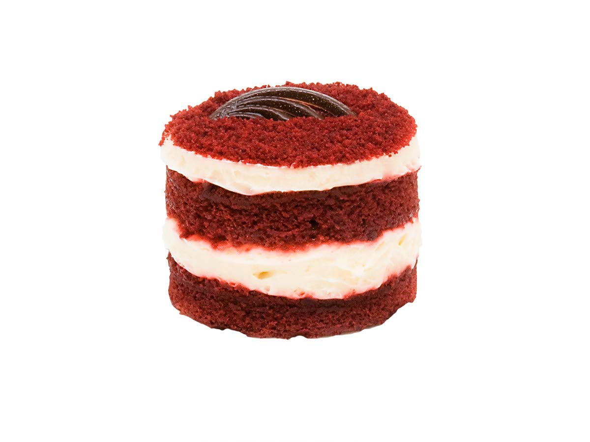 David's Cookies Red Velvet Cake Bites - 3.25oz (24 Count) | Gourmet Dessert Snacks for Parties, Gifts & Office Treats