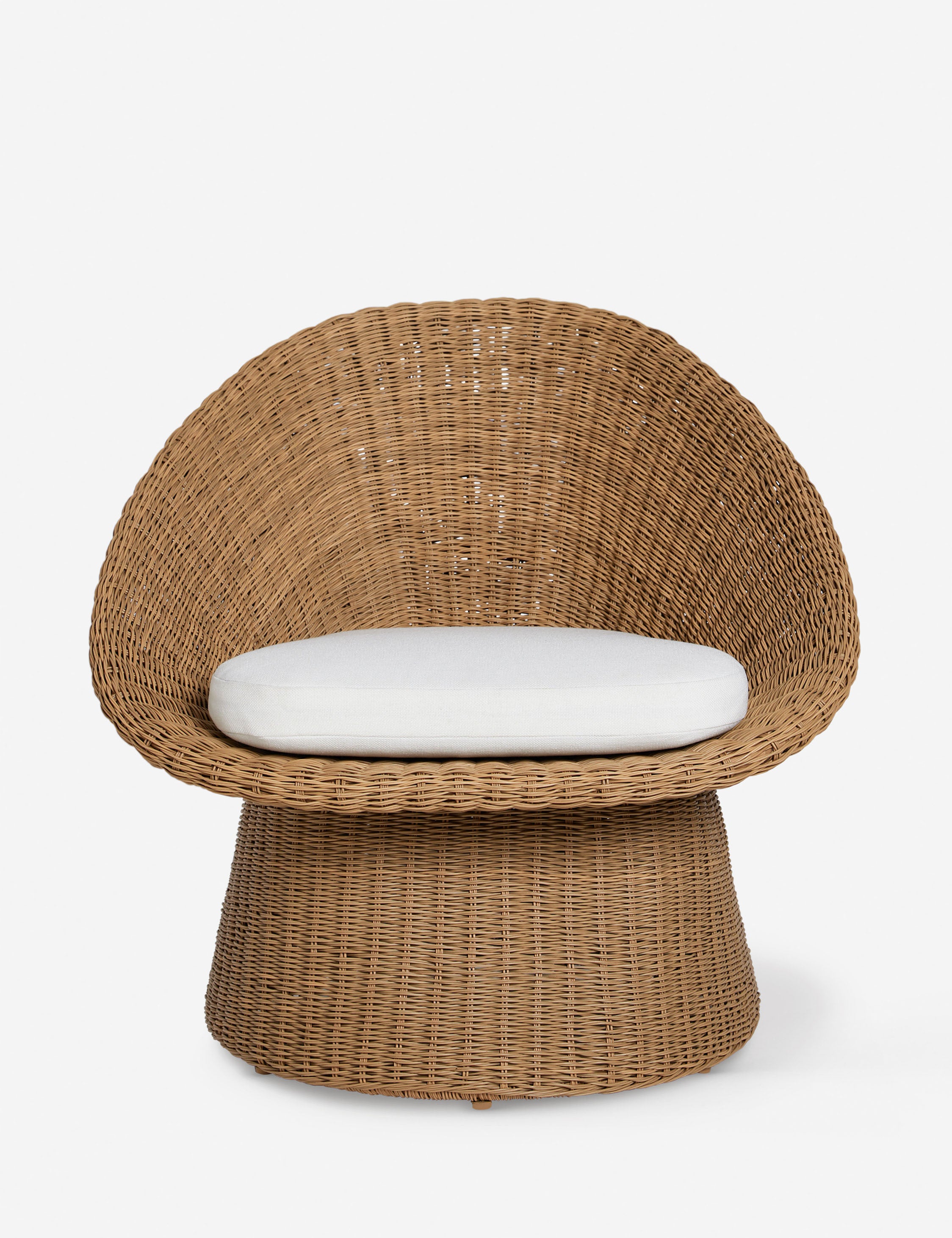Ferran Collection All-Weather Wicker Swatch - Waterproof & Durable Outdoor Furniture Cushion for Patio, Poolside, and Garden Decor