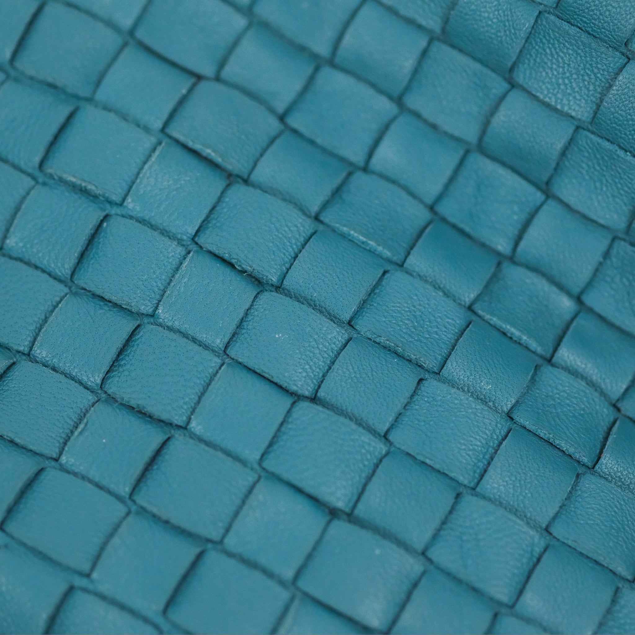 Bottega Veneta Large Cesta Tote Bag - Intrecciato Woven Leather Handbag in Teal Blue | Stylish Designer Tote for Women, Perfect for Work, Travel & Everyday Use