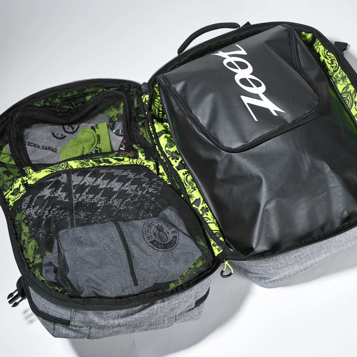 Ultra Tri Bag - Durable Canvas Backpack in Gray for Travel, Hiking & Everyday Use | Water-Resistant & Spacious Design