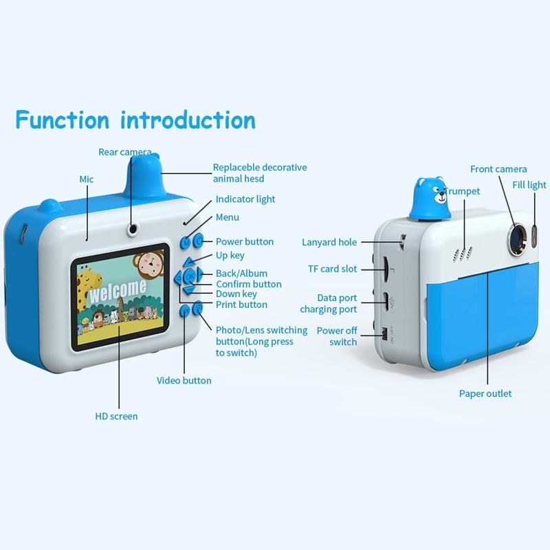 **1080P Kids Digital Camera with 2.36