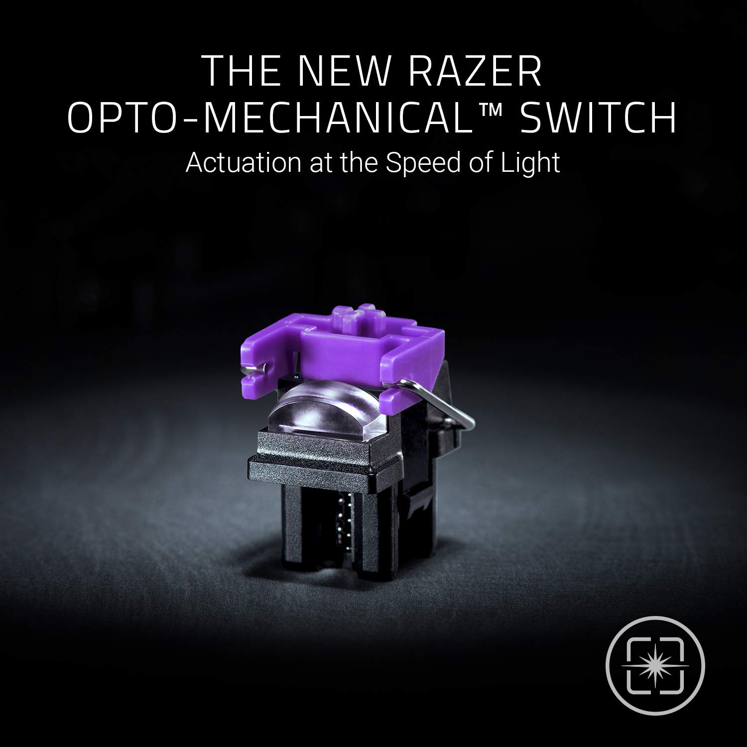 Razer Huntsman Gaming Keyboard - Fastest Optical Switches, Customizable Chroma RGB, Programmable Macros | Perfect for Competitive Gaming, Streaming & Office Work (Gears of War 5 Edition)