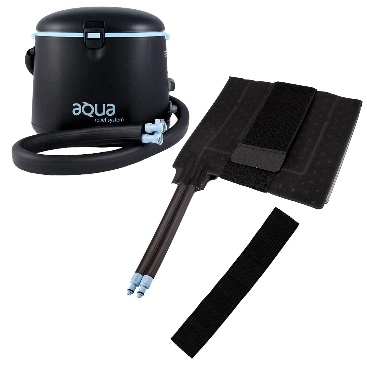Aqua Relief ARS with Back Pad - Portable Cold & Hot Water Therapy System for Pain Relief, Muscle Recovery, and Circulation - Perfect for Athletes, Post-Surgery, and Chronic Pain Management