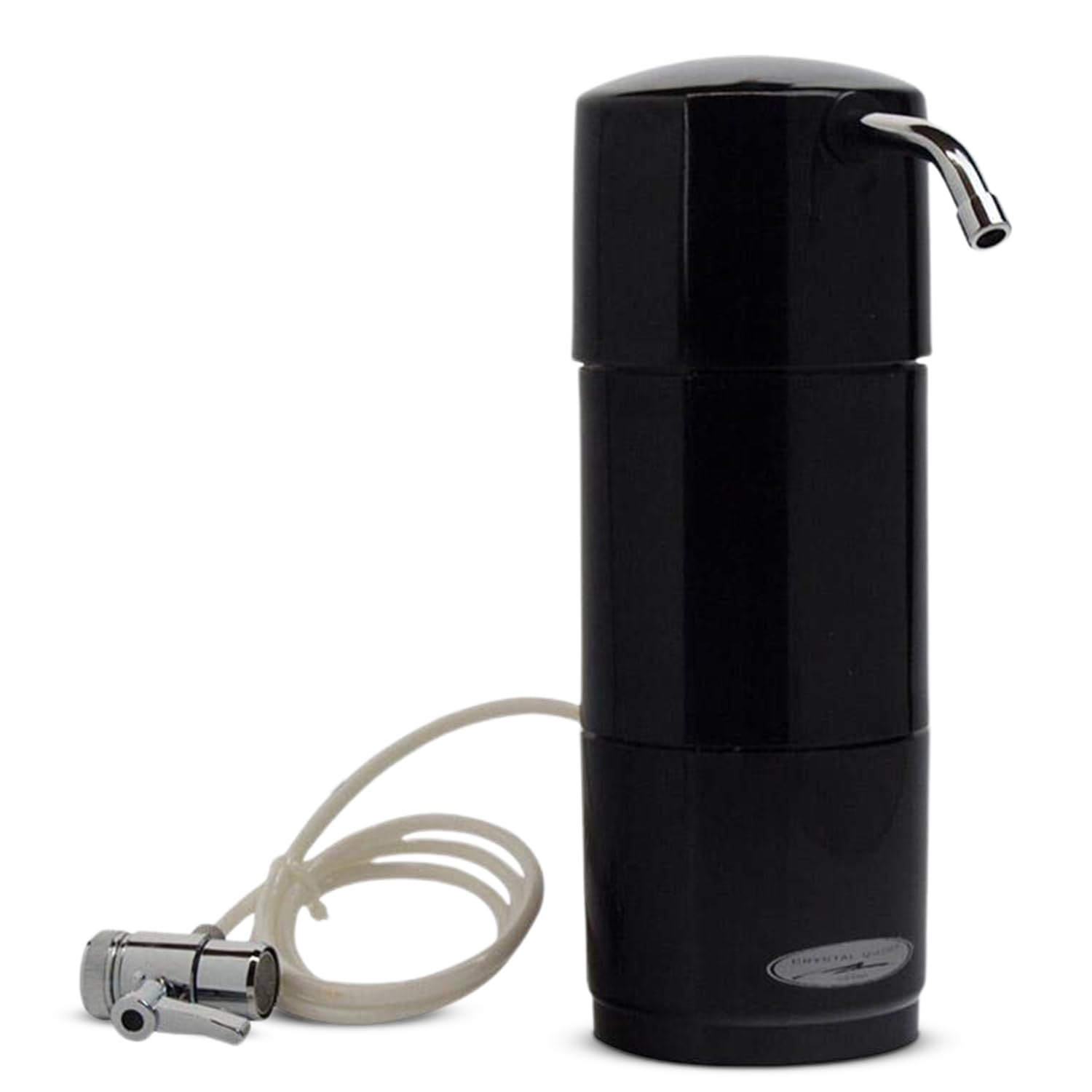 Smart Classic Countertop Water Filter System for Arsenic Removal - Black | Crystal Quest | Pure Drinking Water for Home, Office & Travel