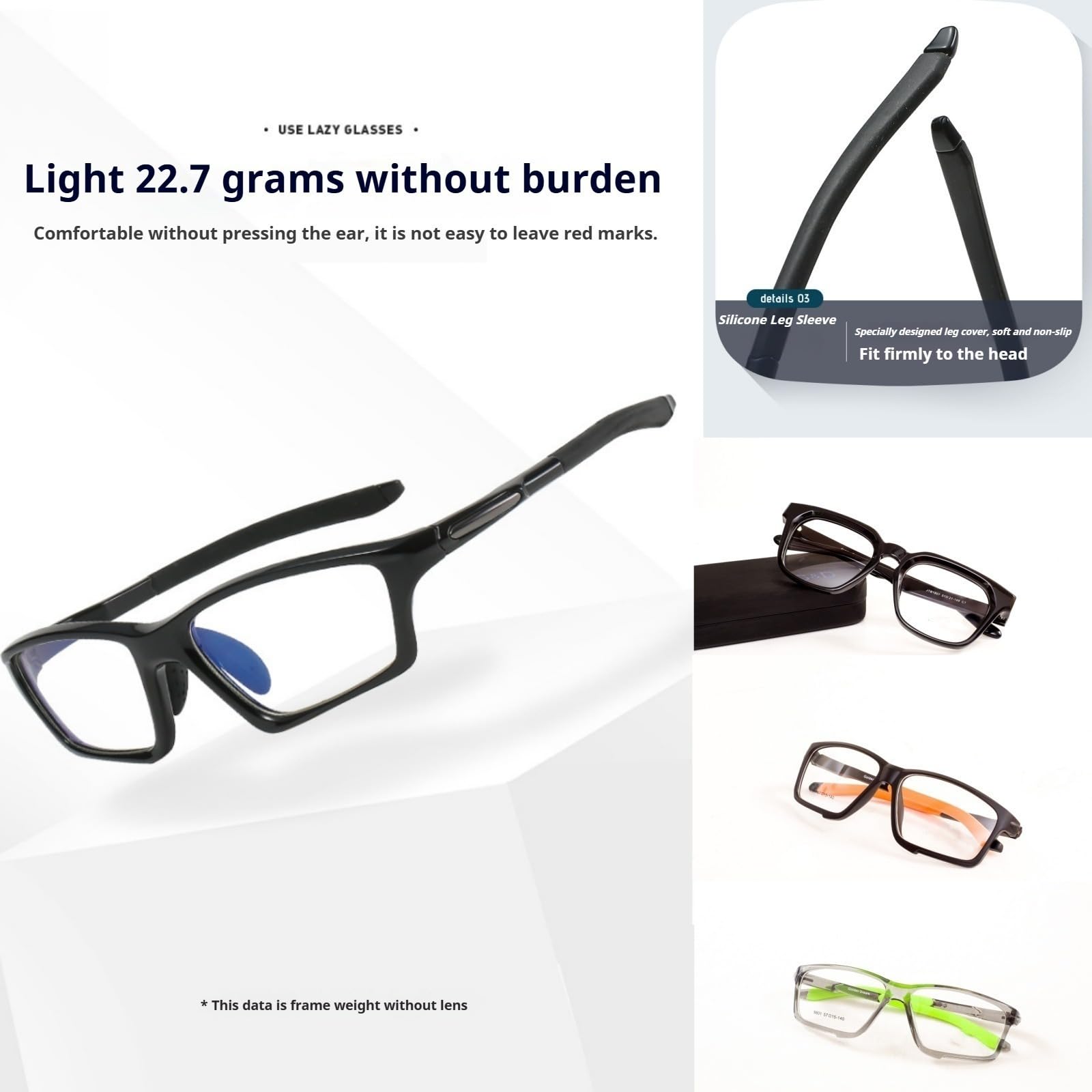 Blue Light Blocking Glasses for Men & Women - Retro Style Anti Eyestrain Computer Glasses for Gaming, PC, TV & Mobile Use - Non-Prescription Blue Light Filter Glasses with Lightweight Frame