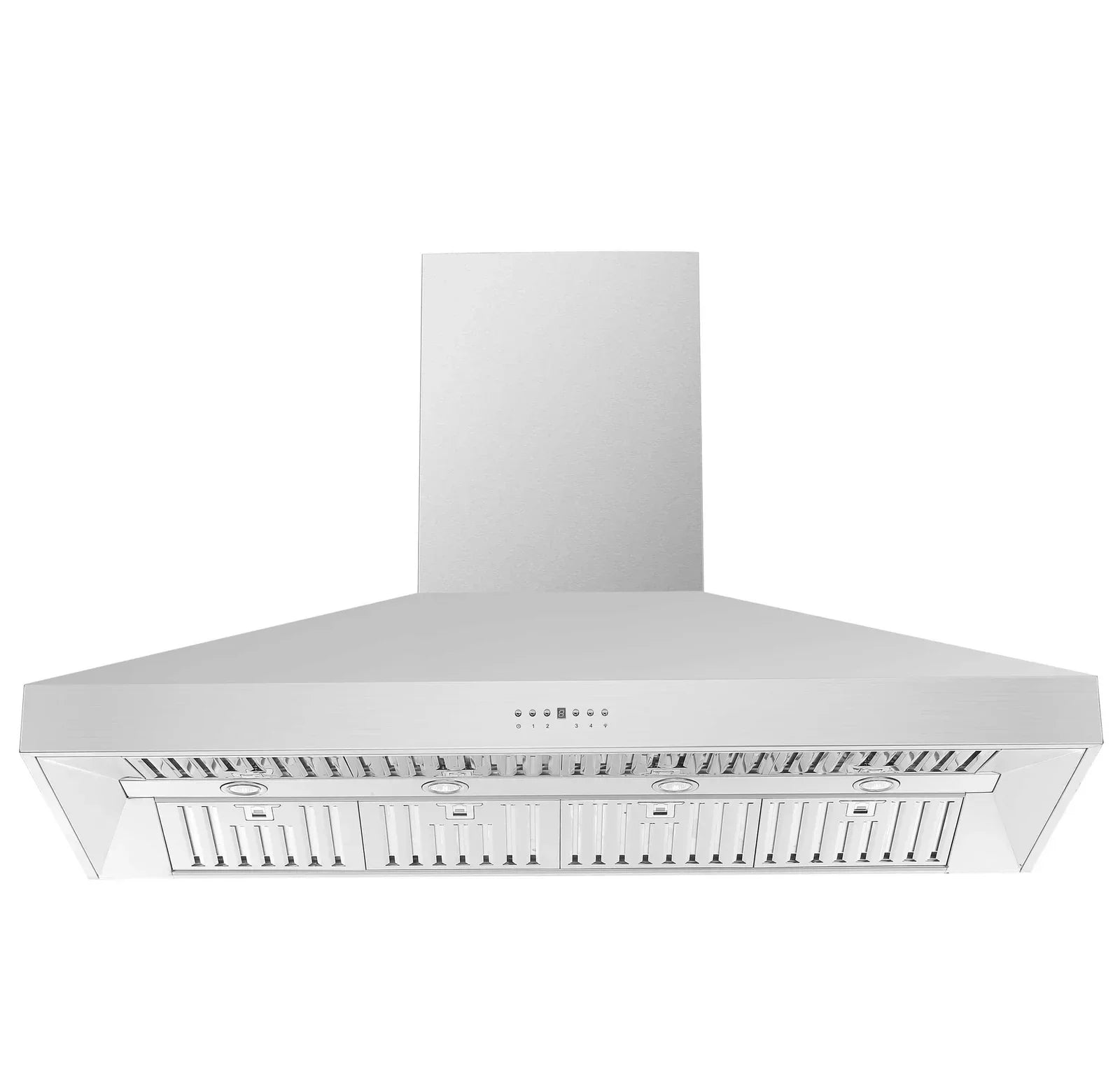 60 Inch Stainless Steel Wall Mount Range Hood - FRHWM5094 | Powerful Kitchen Ventilation for Cooking, Grilling & Baking | Modern & Durable Design