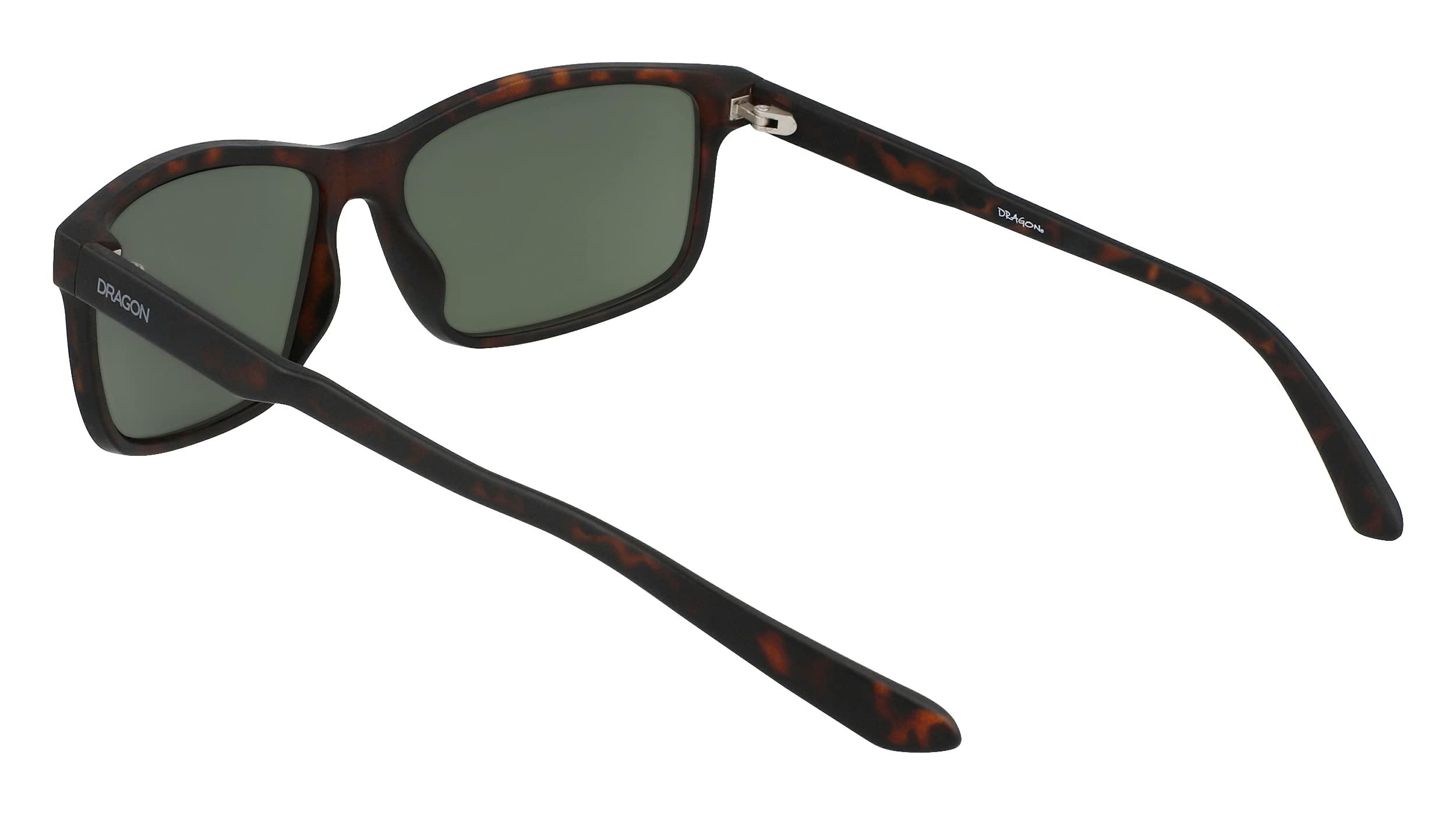 Eco-Friendly Dragon Men's Recycled Rectangular Sunglasses - UV Protection, Polarized Lenses for Outdoor Activities, Driving & Beach Wear