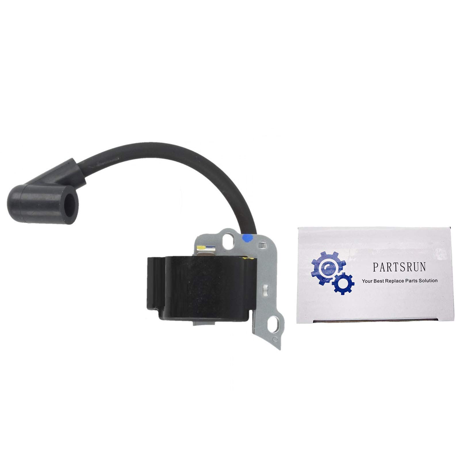 PARTSRUN 4140 400 1308 Ignition Coil Compatible with Stihl FS38 FS45 FS46 FS55 Brush Cutters, HS45 HL45 Hedge Trimmers, KM55 Combi Engines & ZF167-1 - Perfect for Lawn Maintenance, Landscaping & Forestry Work
