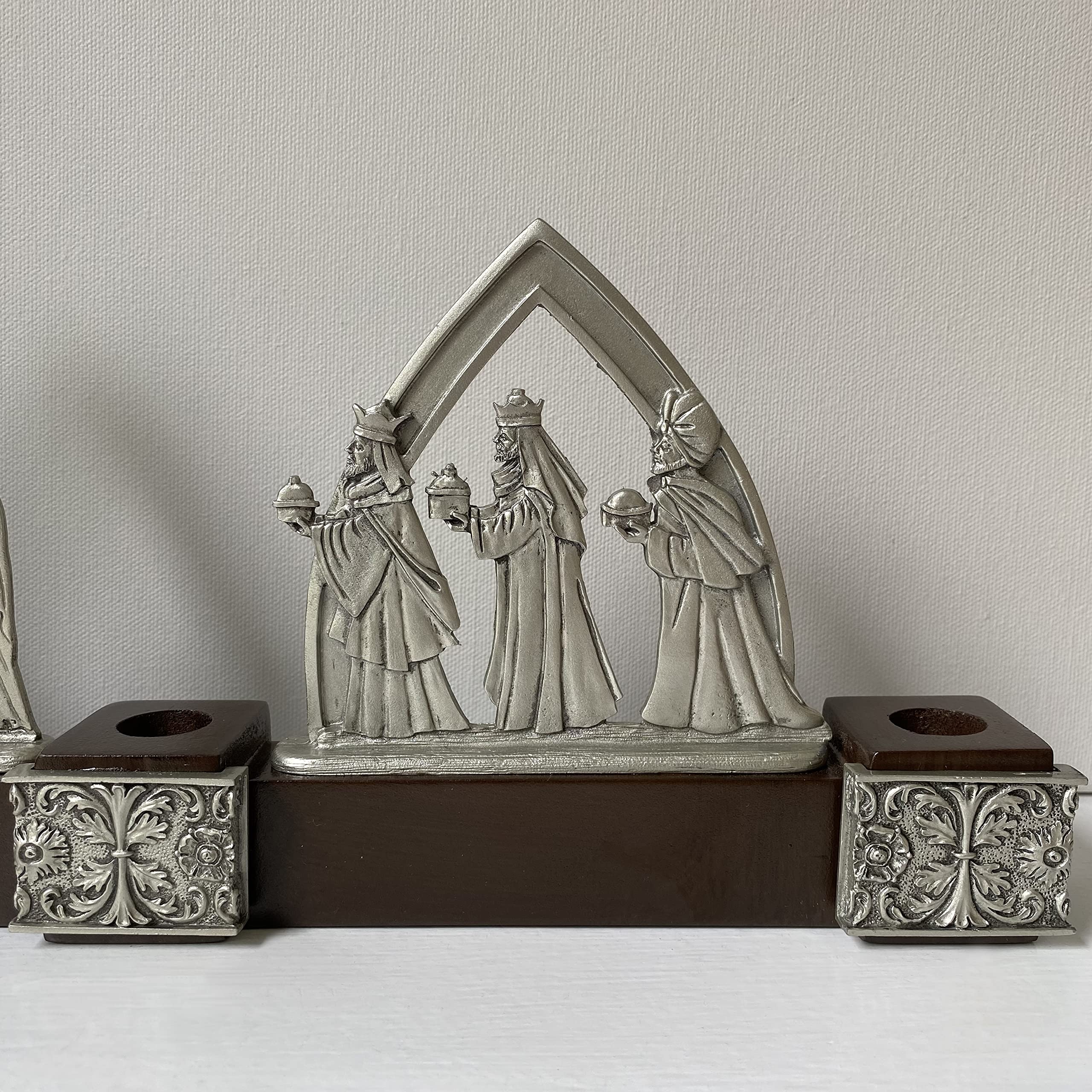 Nativity Advent Candle Set with Cathedral Art Abbey & CA Gift Box - Perfect for Christmas Decorations & Holiday Home Décor