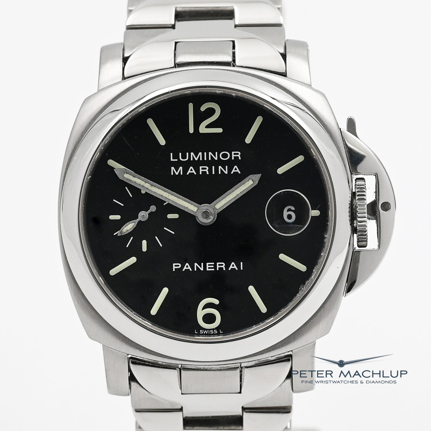 Panerai Luminor Marina 2002 Automatic Men's Watch - Luxury Dive Watch for Water Sports & Formal Occasions