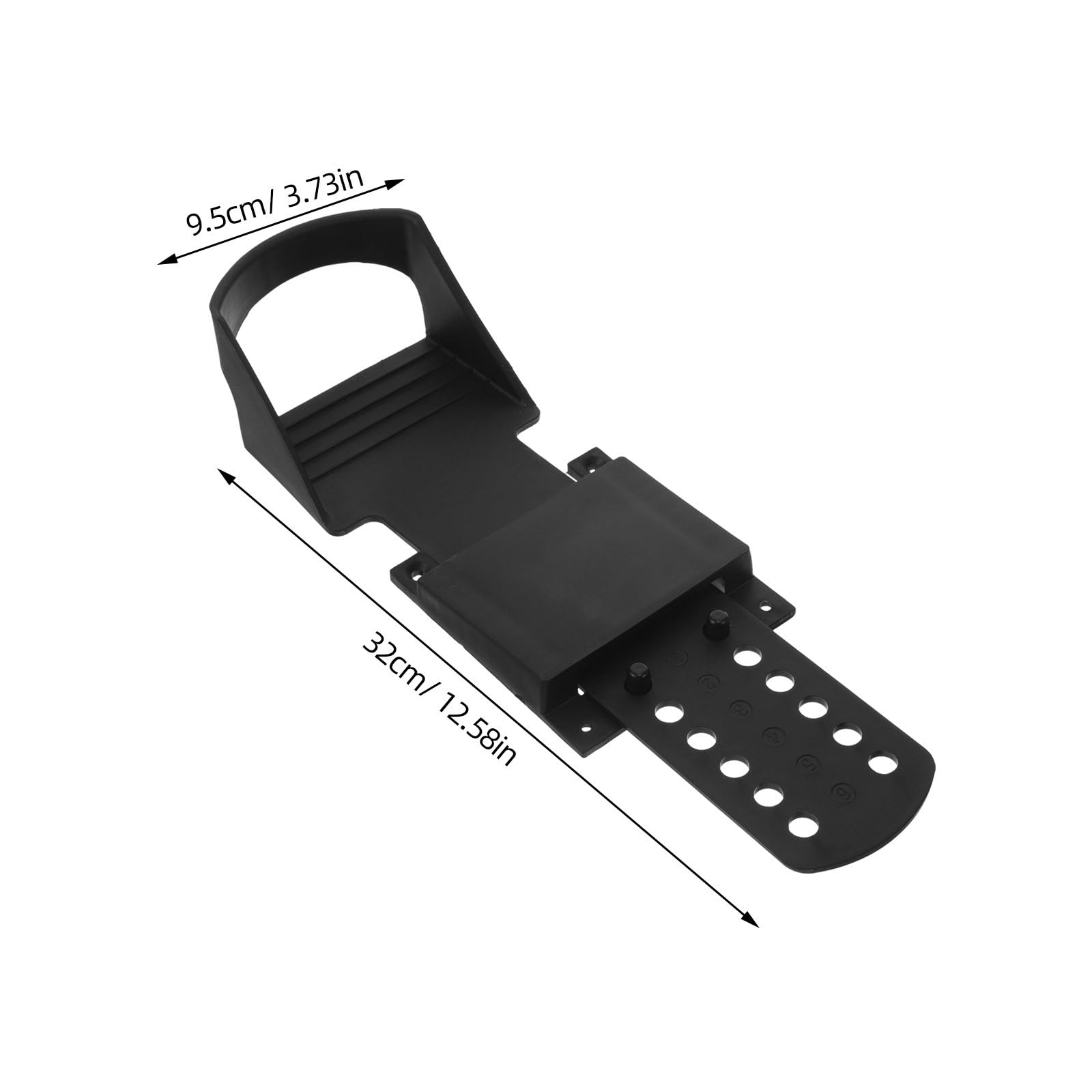 1 Pair of Universal Rowing Machine Pedals - Non-Slip Foot Straps for Indoor Rowing Machines - Compatible with Most Rowing Exercise Equipment - Perfect for Home Gym, Fitness Training & Cardio Workouts