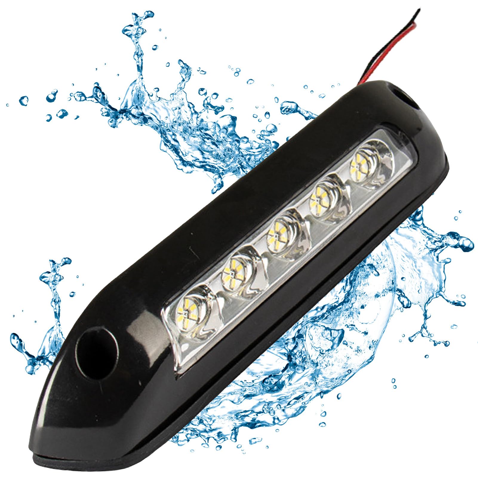 Foway Waterproof LED Lights for RV & Camper - Outdoor Lighting Replacement Panel with Bright White Light | Perfect for RV Exterior, Awning, Patio & Camping Scenes