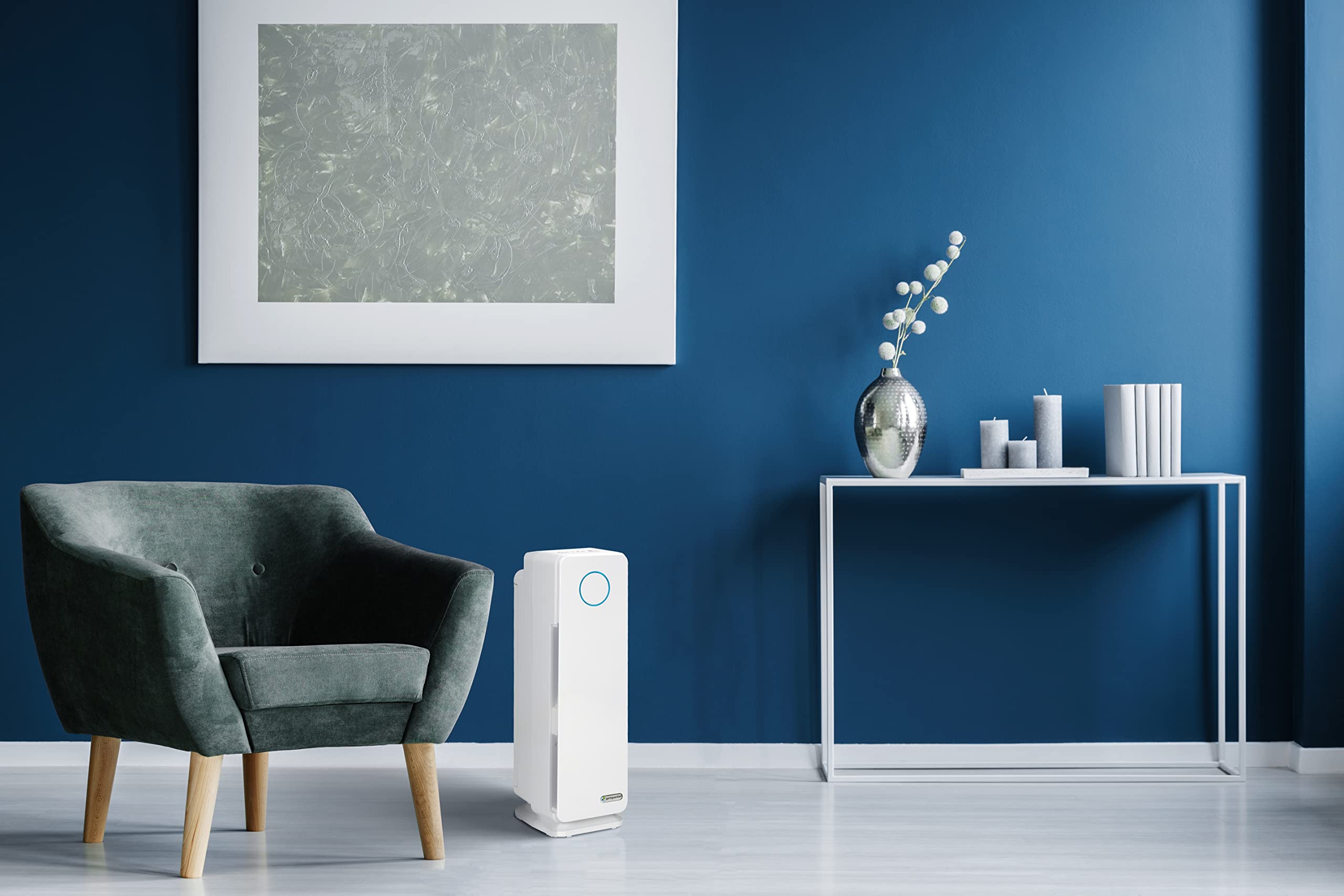 GermGuardian AC4300WPT 5-in-1 True HEPA Air Purifier with UV-C Light - Captures Allergens, Pet Dander, Pollen, Smoke, Dust & Mold - 22