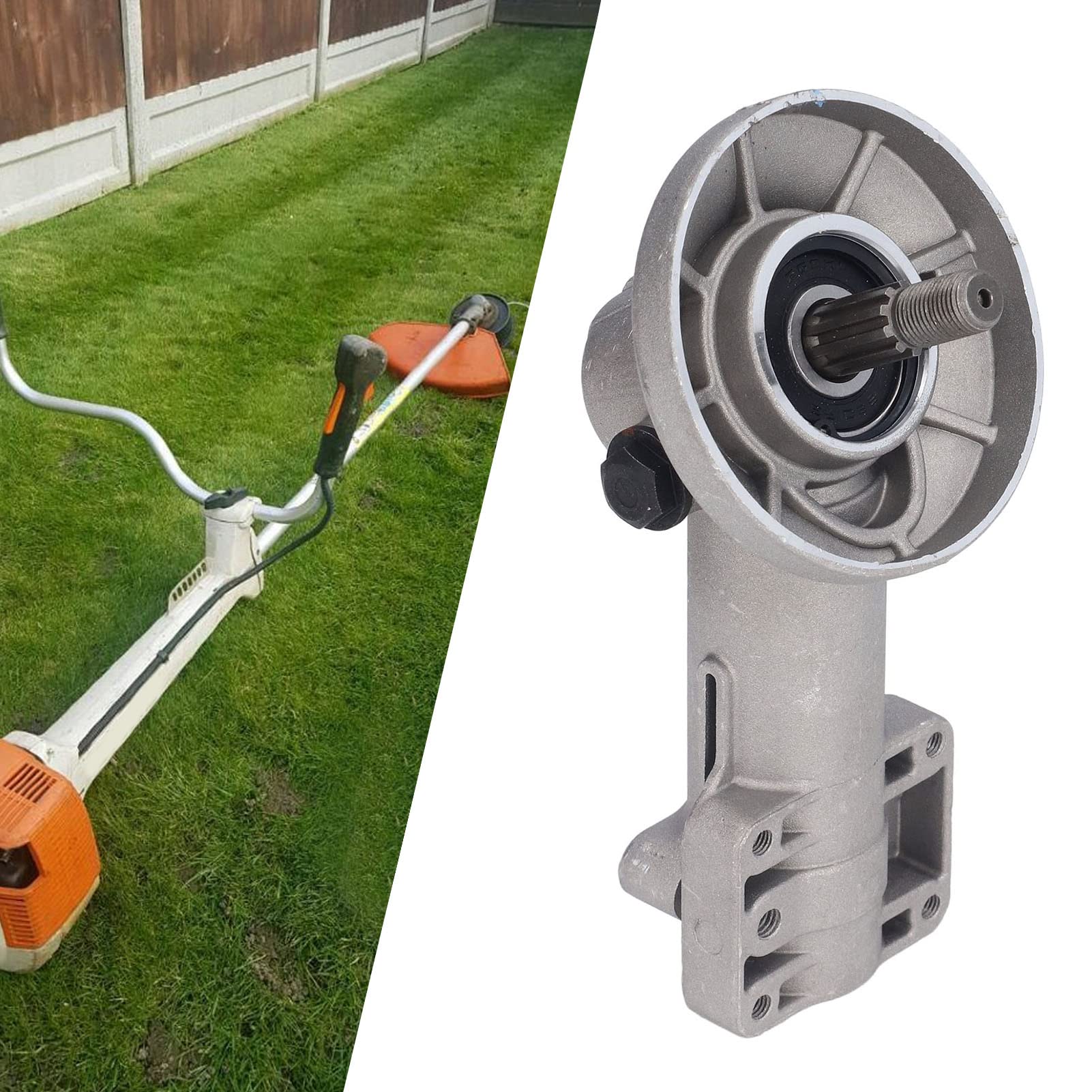 Universal Trimmer Gear Head Replacement - High Precision Professional Trimmer Gear Protective Head for Lawn Mowers & Weed Eaters | Perfect for DIY Landscaping & Garden Maintenance