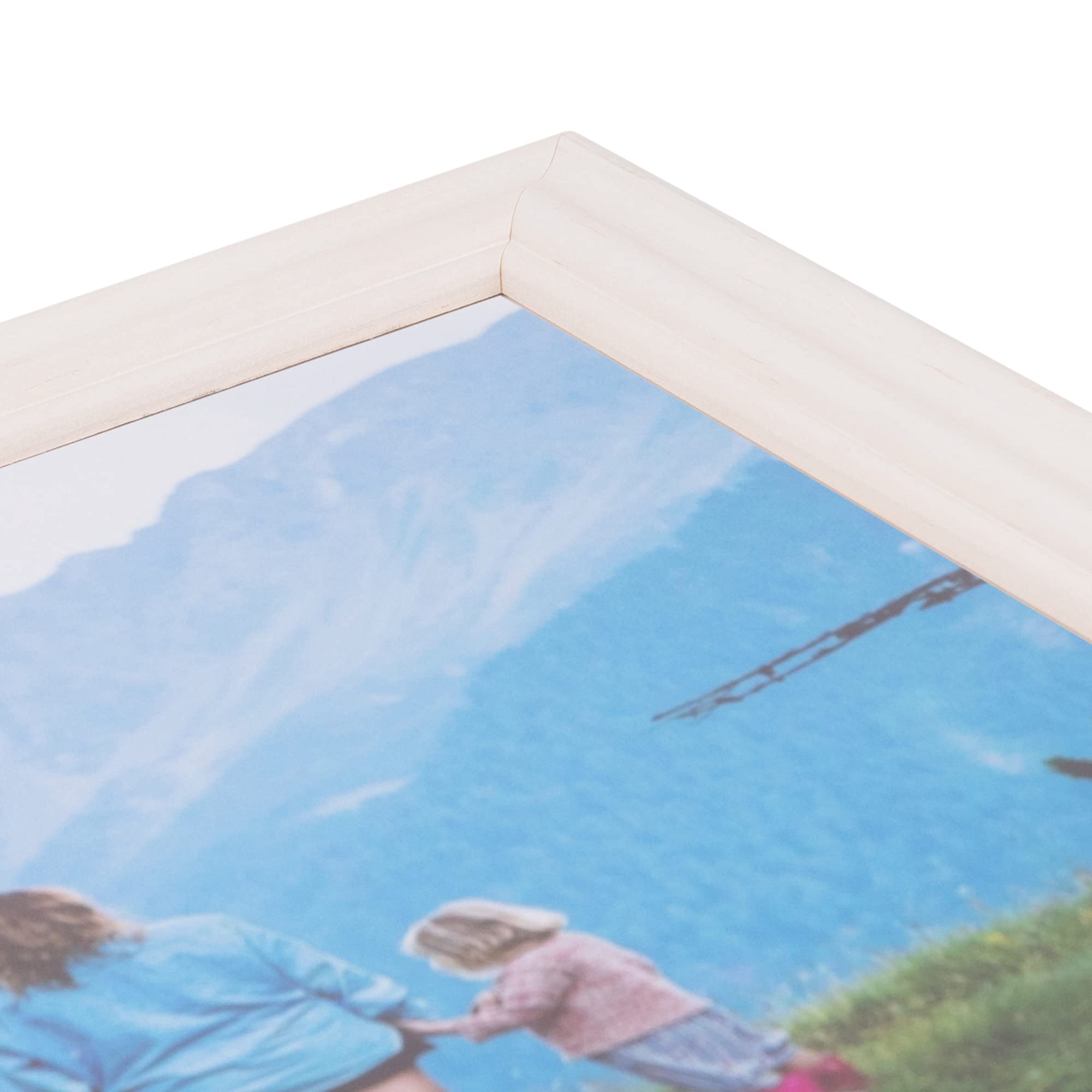 ArtToFrames 23x45 Inch White Picture Frame - 1.5 Inch Custom Wood Poster Frame for Wall Art, Photos & Posters - Includes Economy Acrylic - Perfect for Home Decor, Office Display & Gallery Walls
