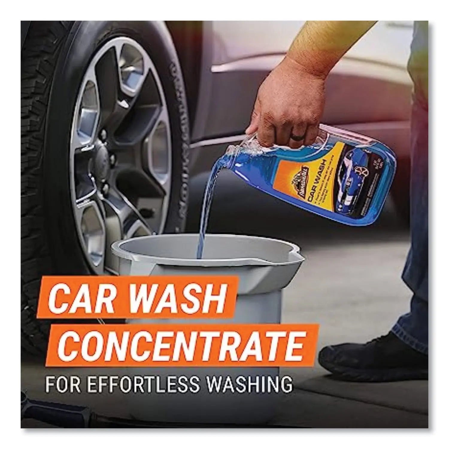 Armor All® Car Wash Concentrate - 64 Oz Bottle (4 Pack) | Premium Car Cleaning Solution for Shine & Protection | Perfect for Sedans, SUVs, Trucks & Motorcycles