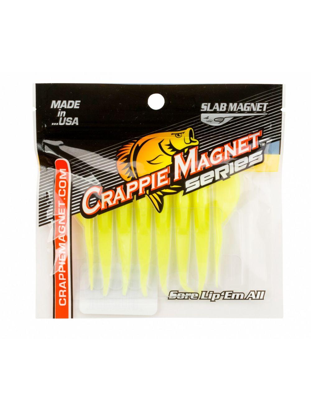 Leland Lures Slab Magnet 8-Piece Body Packs - Premium Fishing Lures for Bass, Walleye & Crappie | Ideal for Freshwater & Ice Fishing