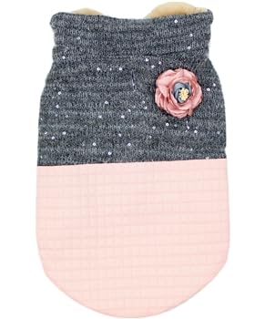 Fancy Flower Quilted Jacket Pink