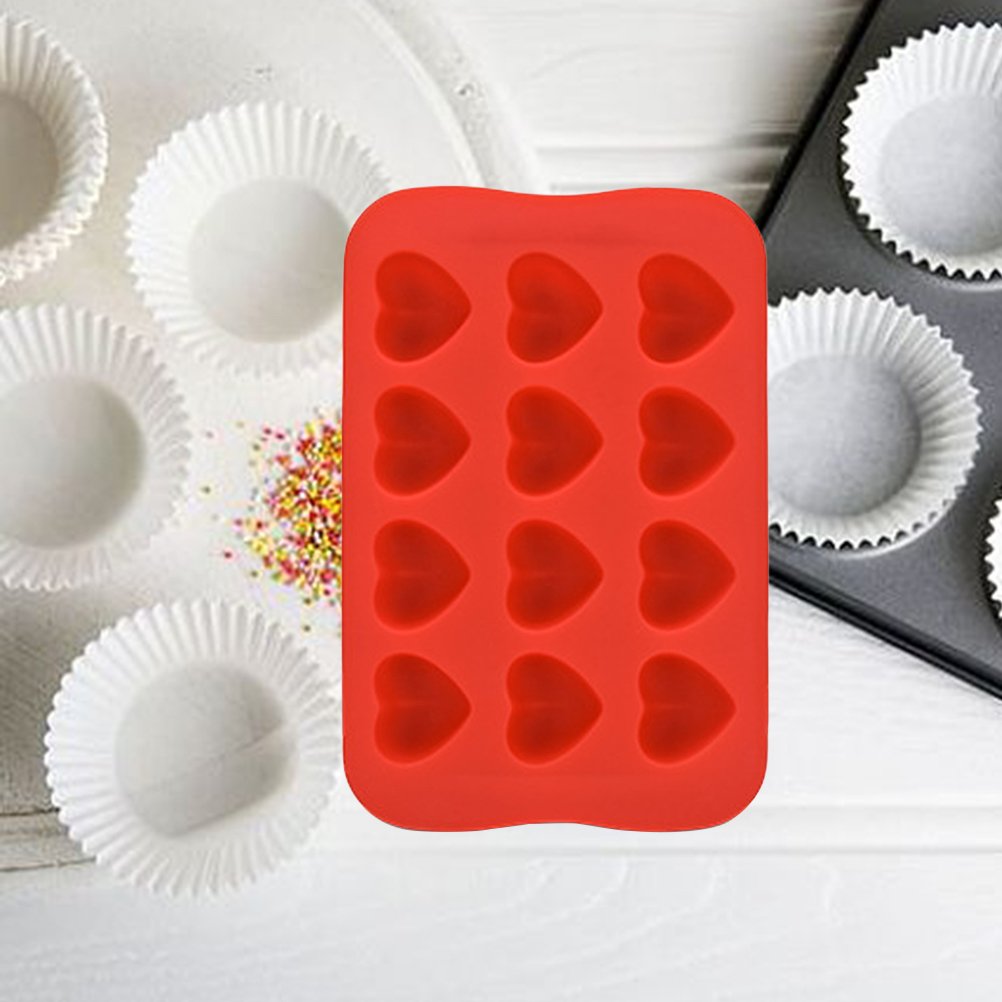 12-Piece Silicone Ice Cube Tray Set - Reusable, BPA-Free Ice Molds for Cocktails, Whiskey, Juice & Chocolate Making - Perfect for Home Bars, Parties & Kitchen Use