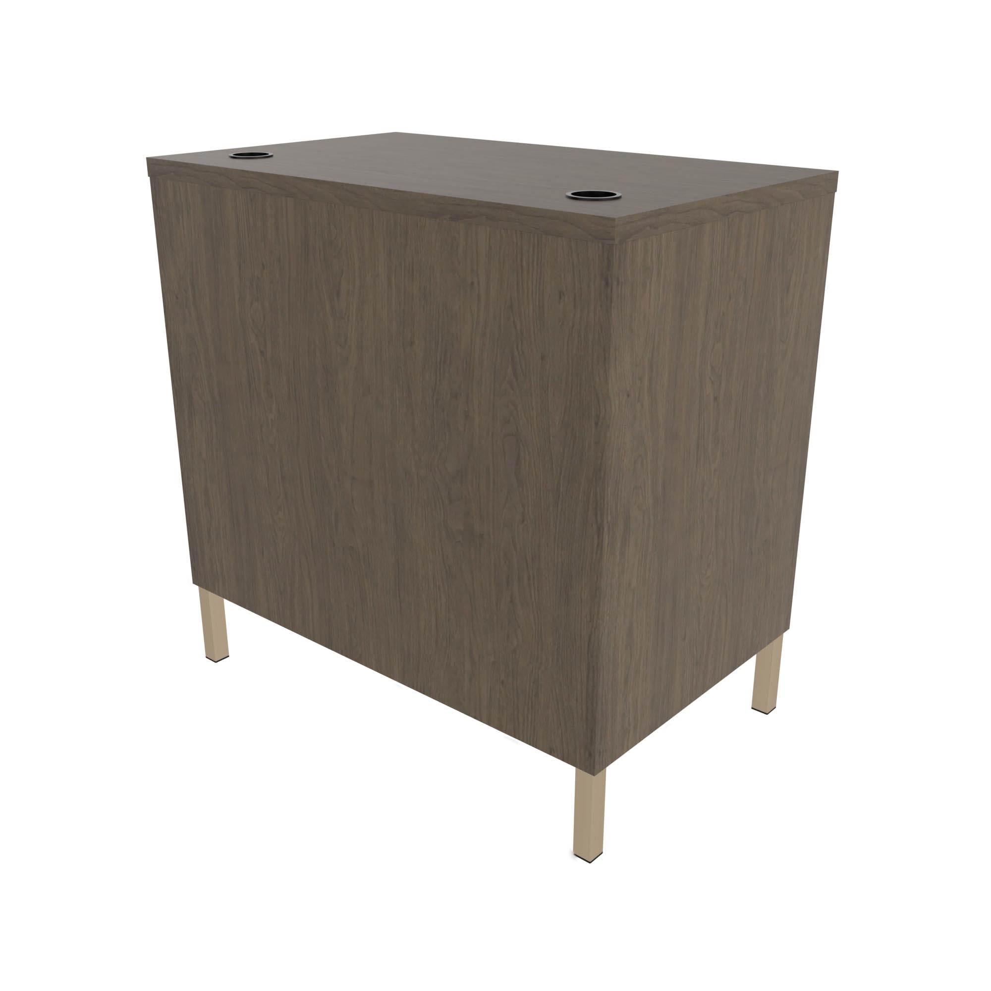 Aspen Modern Office Desk with Metal Legs - Stylish Writing Desk for Home & Office Workspace, Perfect for Remote Work & Study