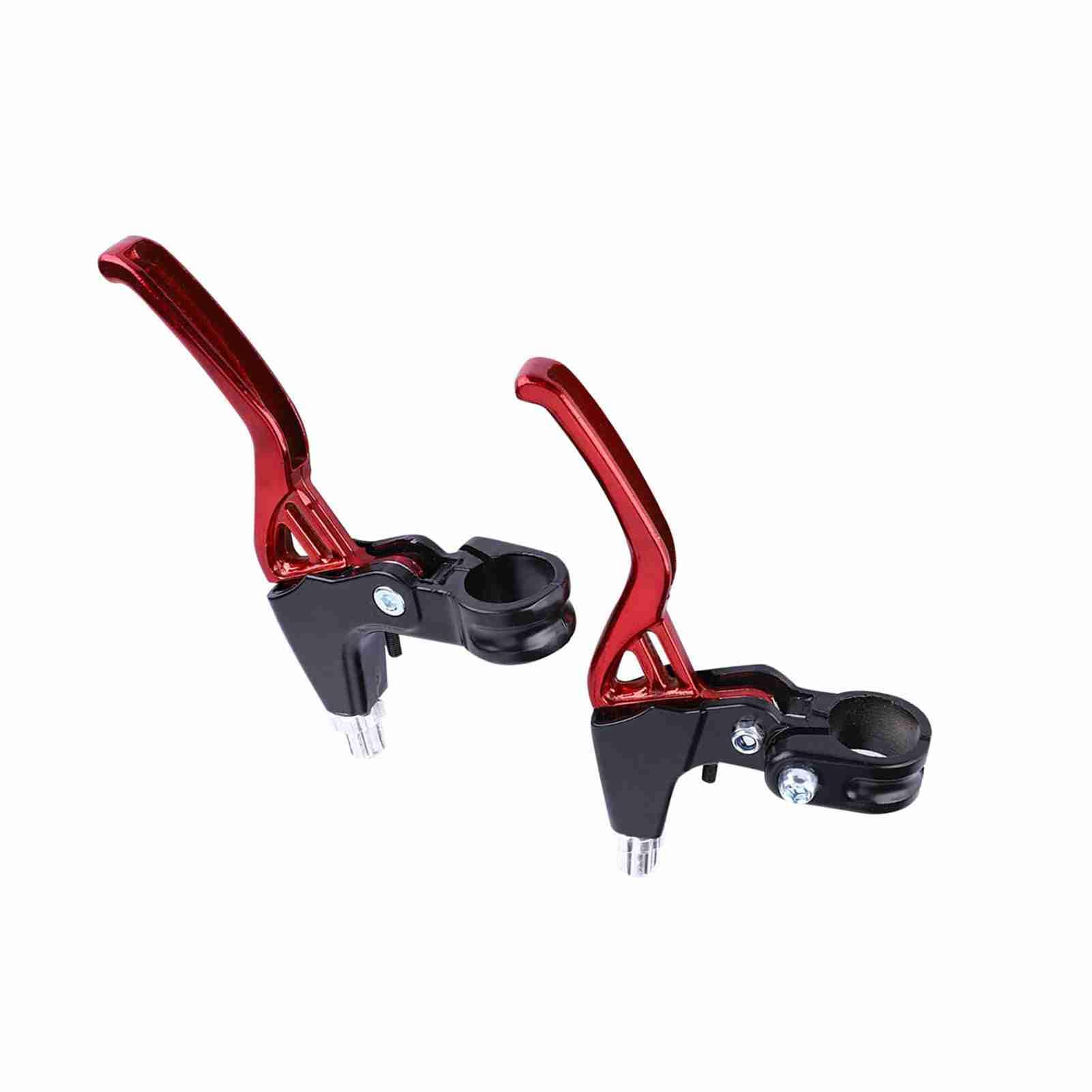 VGEBY1 Bike Brake Lever - 4 Color Aluminum Alloy Bicycle Brake Handle for Mountain/Road/Folding Bikes (Red) | Durable & Lightweight for Smooth Braking on Any Terrain