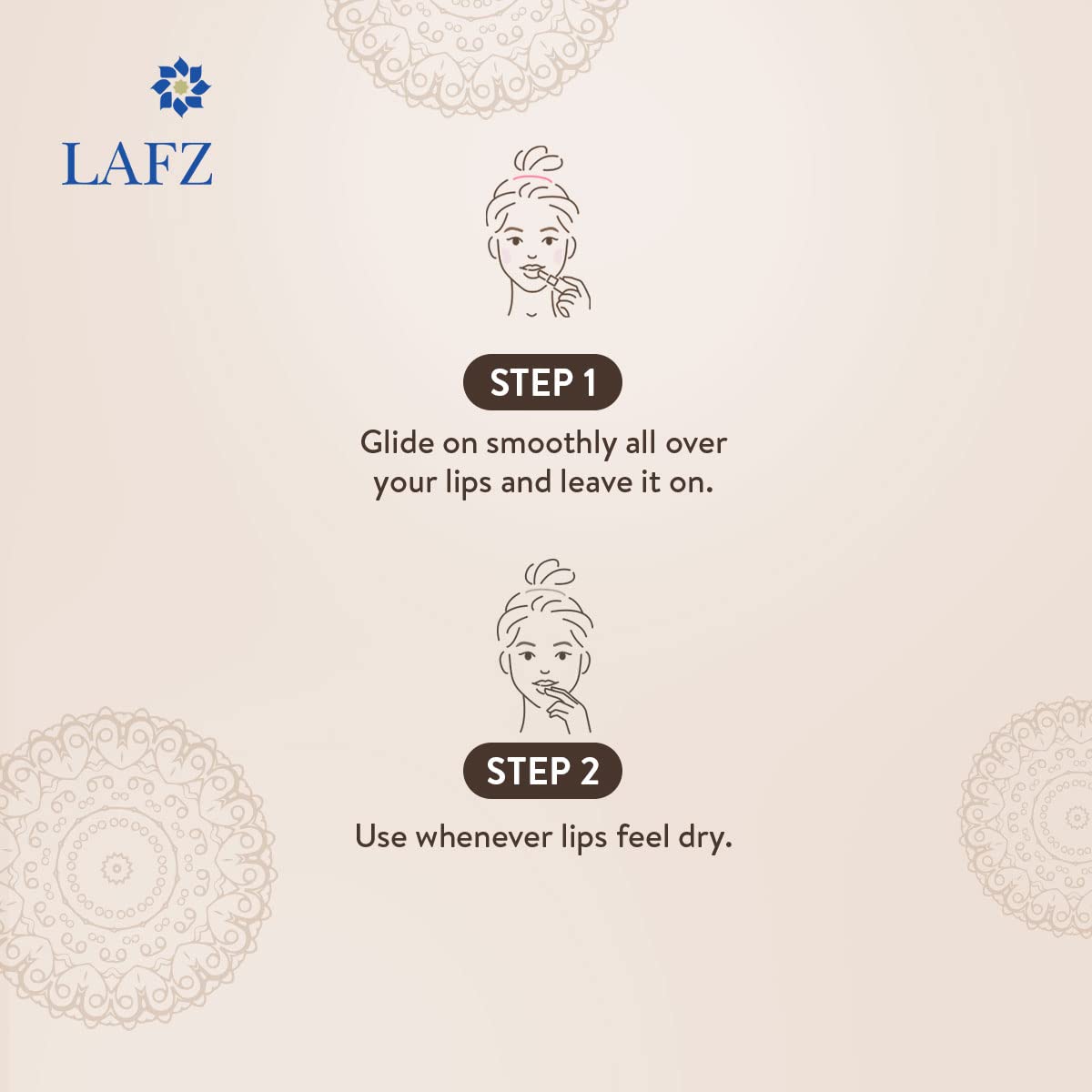 LAFZ Cocoa Butter Lip Balm with Vitamin E & Jojoba Oil - SPF Moisturizing Treatment for Dry, Chapped Lips - 100% Vegan, 9g (Pack of 2) - Perfect for Winter Care & Daily Sun Protection