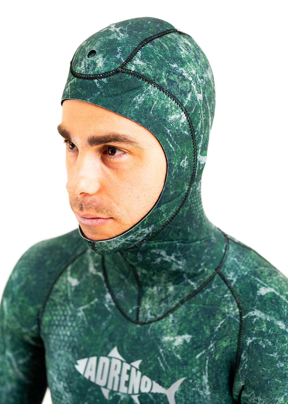 Premium 7.0mm Adreno Abrolhos Men's Two-Piece Open Cell Wetsuit for Scuba Diving & Cold Water Surfing - High-Performance Thermal Protection for Professional Divers
