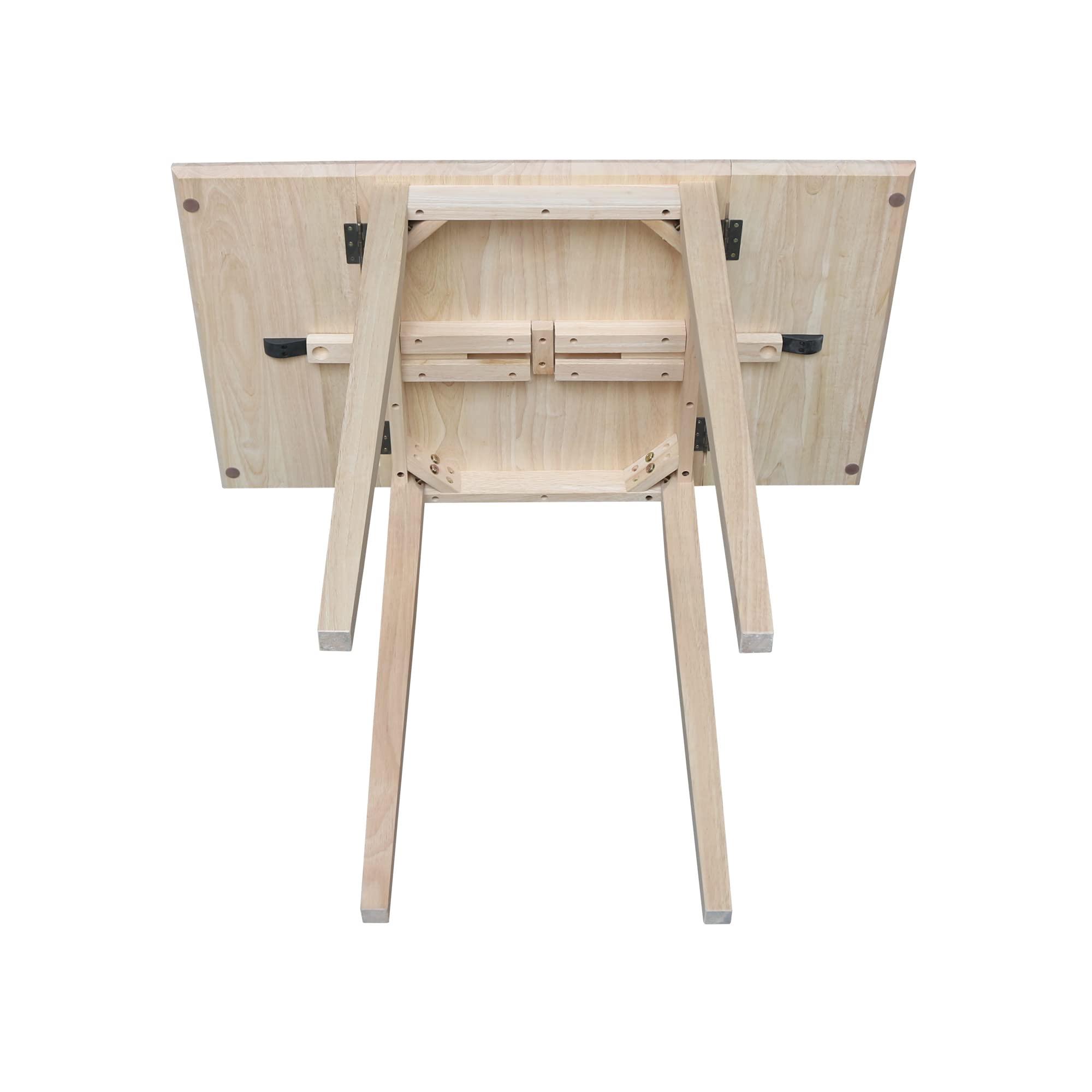 Solid Wood Drop Leaf Dining Table - 36