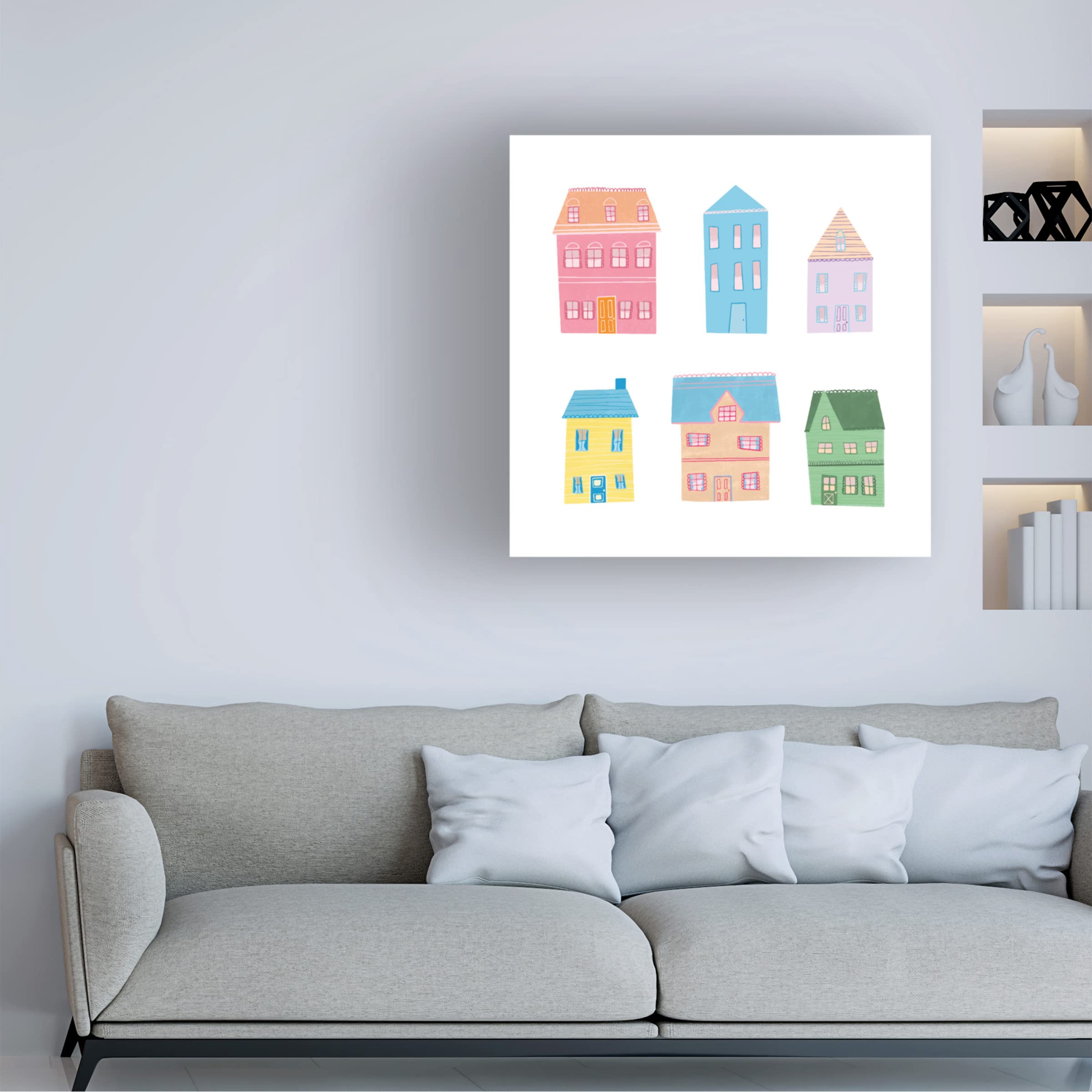 Trademark Fine Art 'Sugar Cookies 14' Canvas Wall Art by Fiorella Surface Design - Perfect for Kitchen, Dining Room & Home Decor