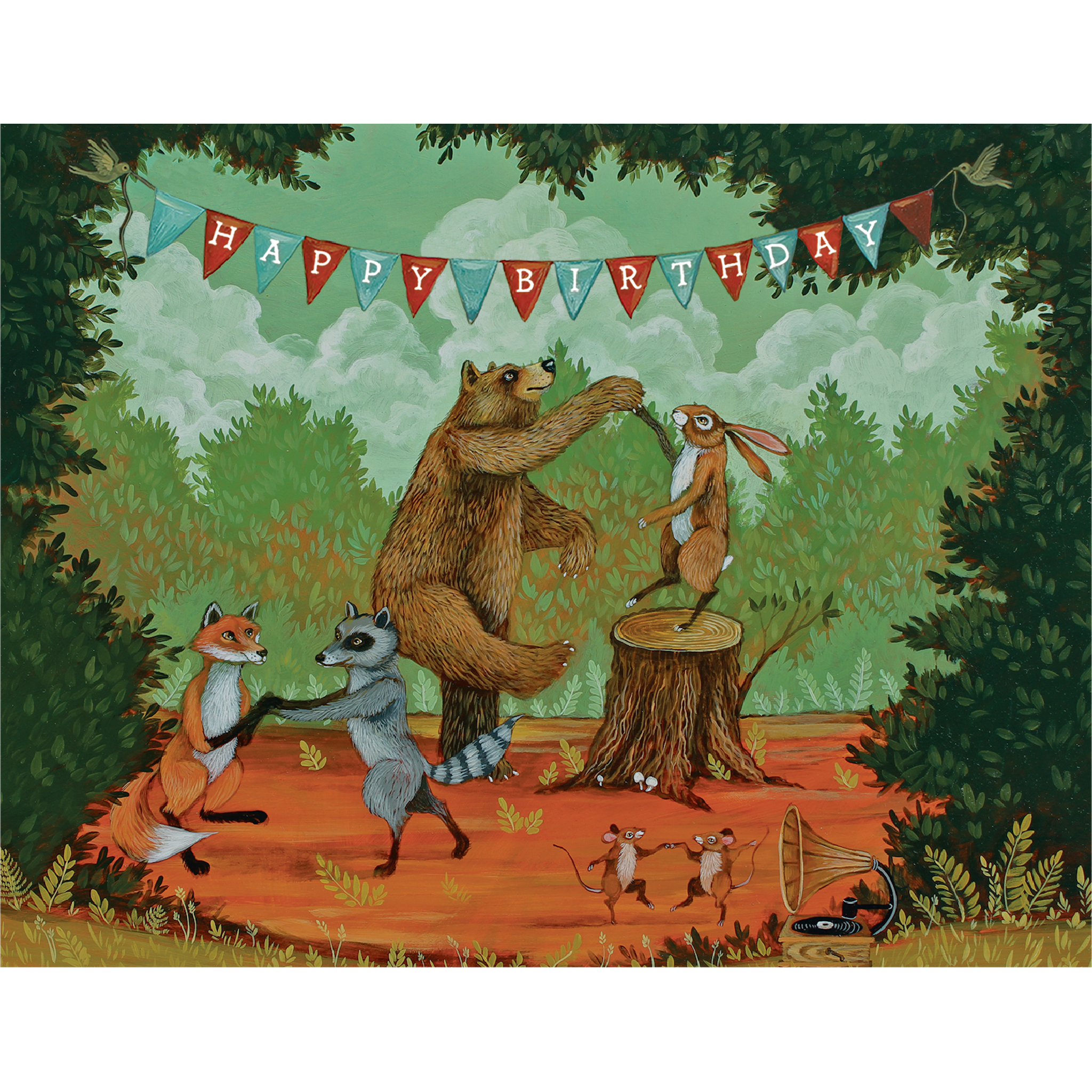 Happy Birthday Party Card - Elegant Greeting Card for Birthday Celebrations - Perfect for Friends, Family & Loved Ones | Ideal for Birthdays, Anniversaries & Special Occasions
